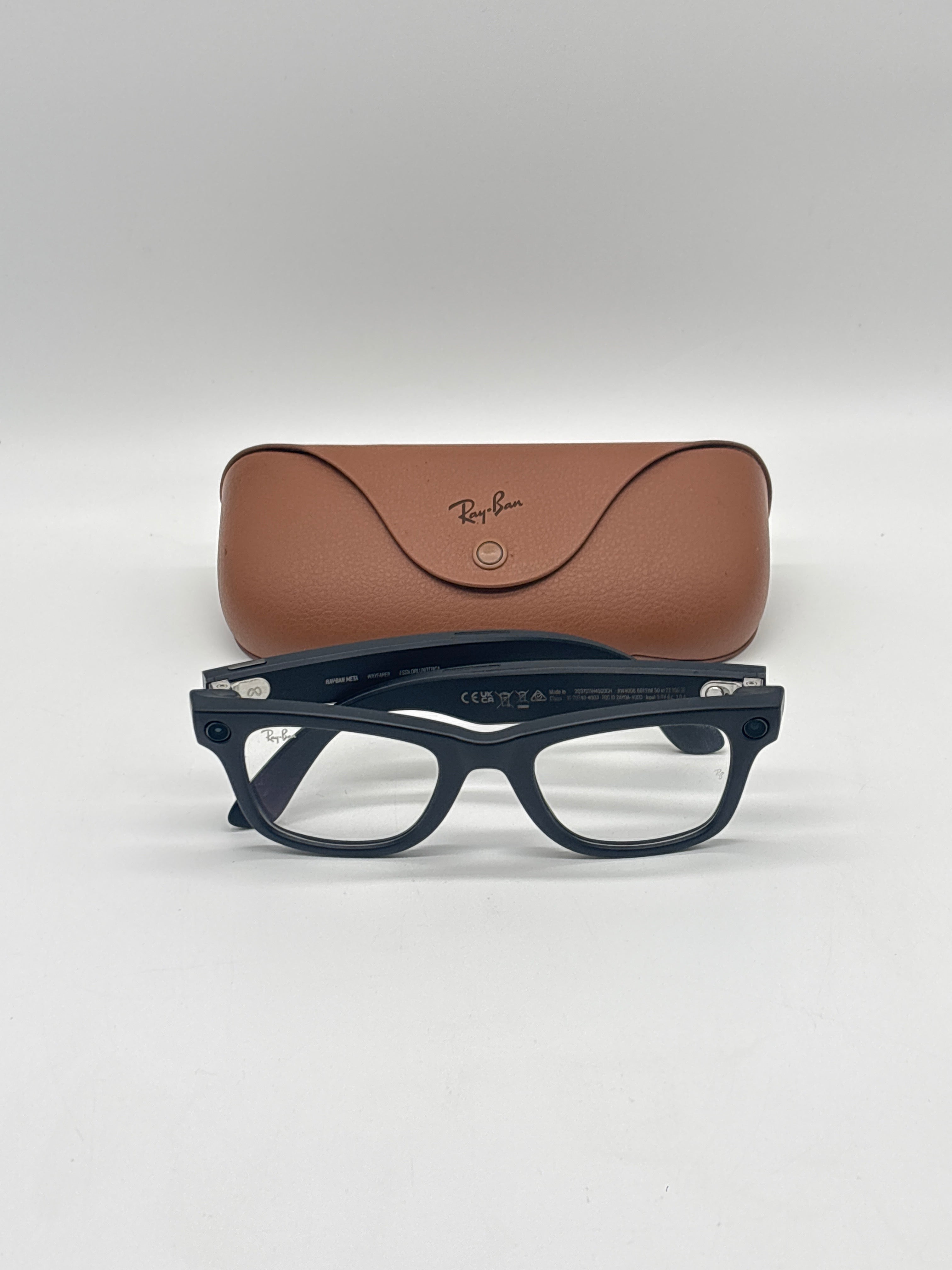 Meta Ray-ban Wayfarer Smart Glasses Black RW4006