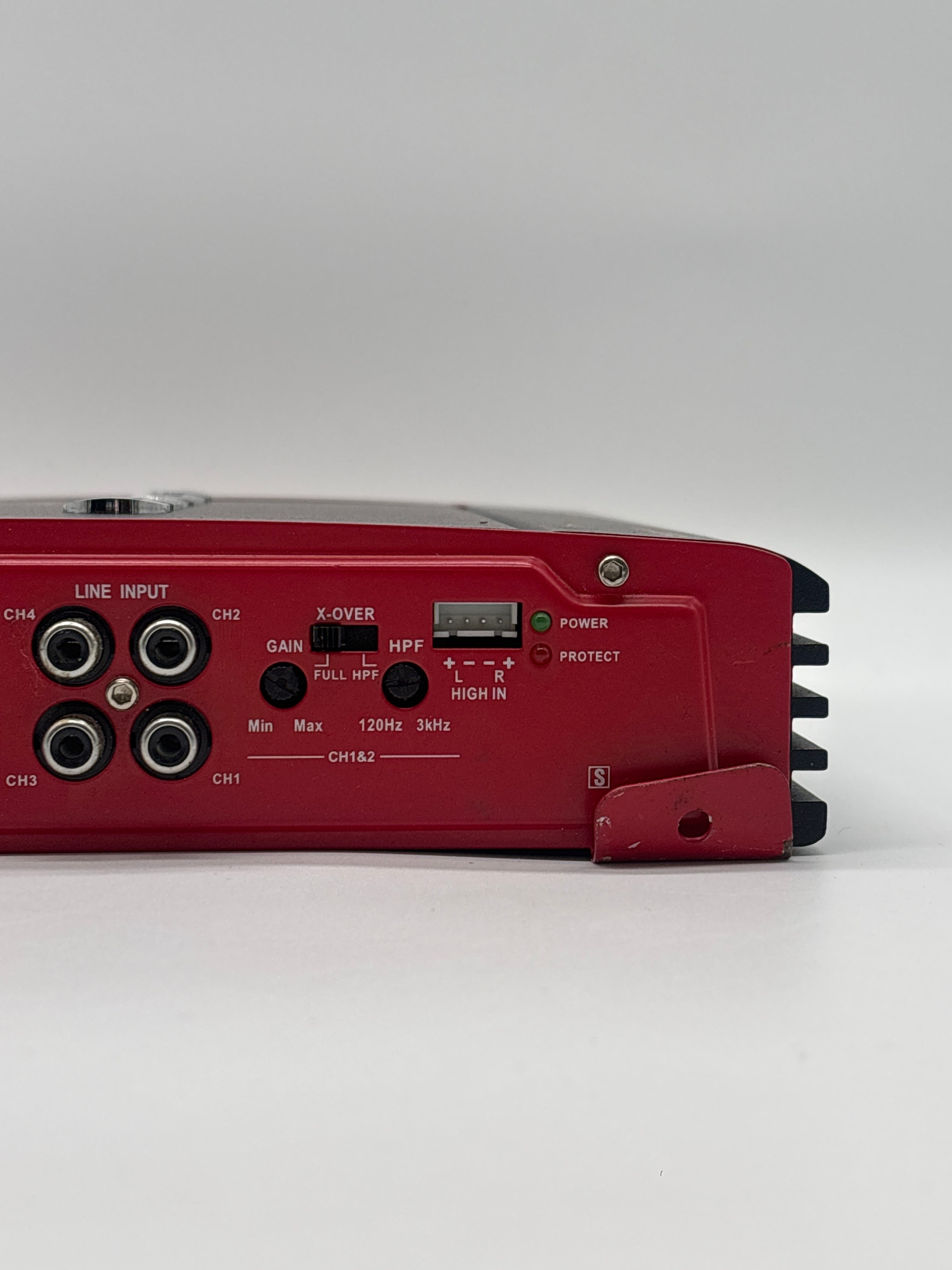 TX01-27470 Crunch PX-1025.4 Car Audio Amplifier 1000W RMS 4 Channels Black Condition B