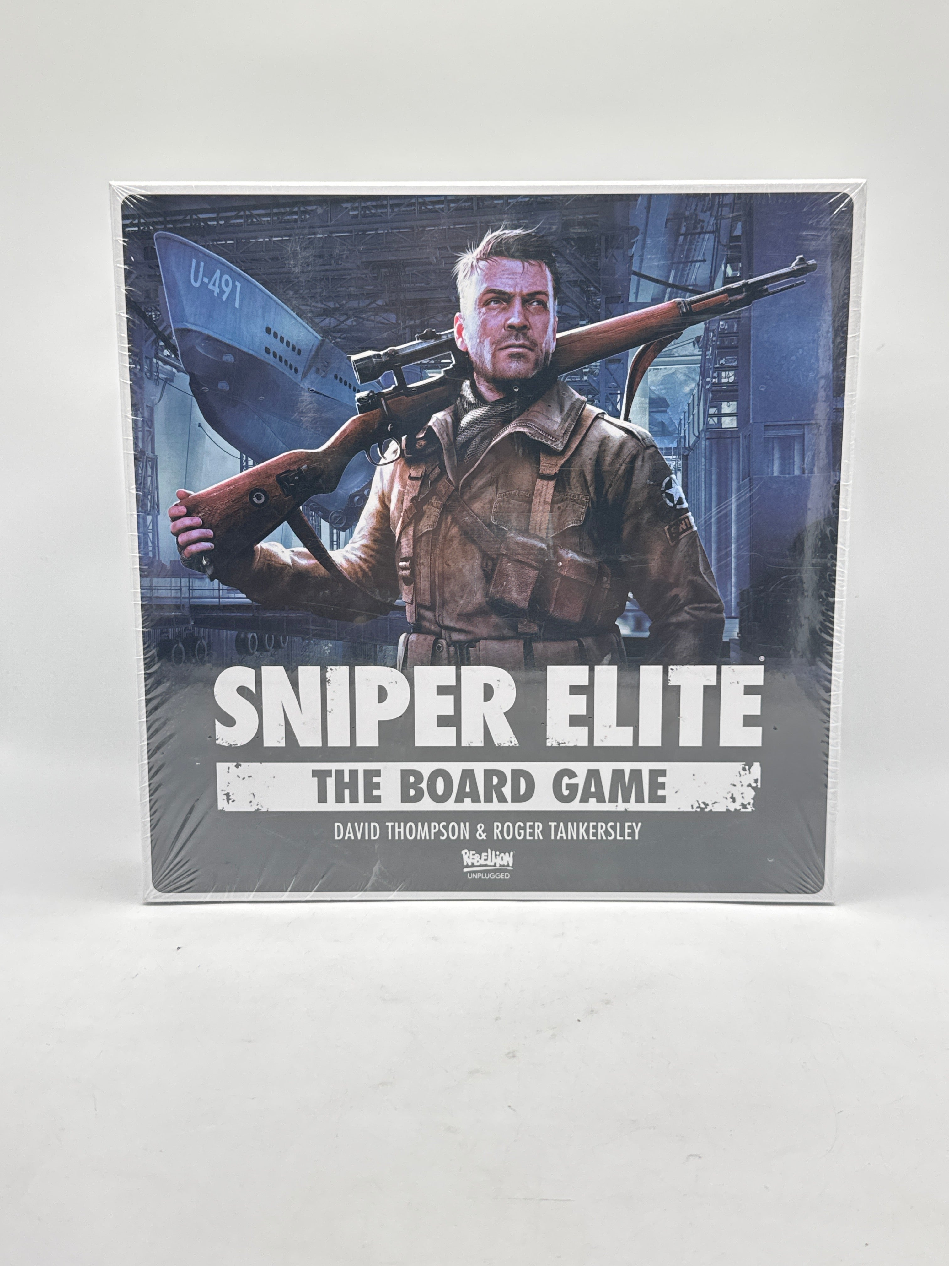 Sniper Elite The Board Game by Rebellion Unplugged Bundle - New In Box