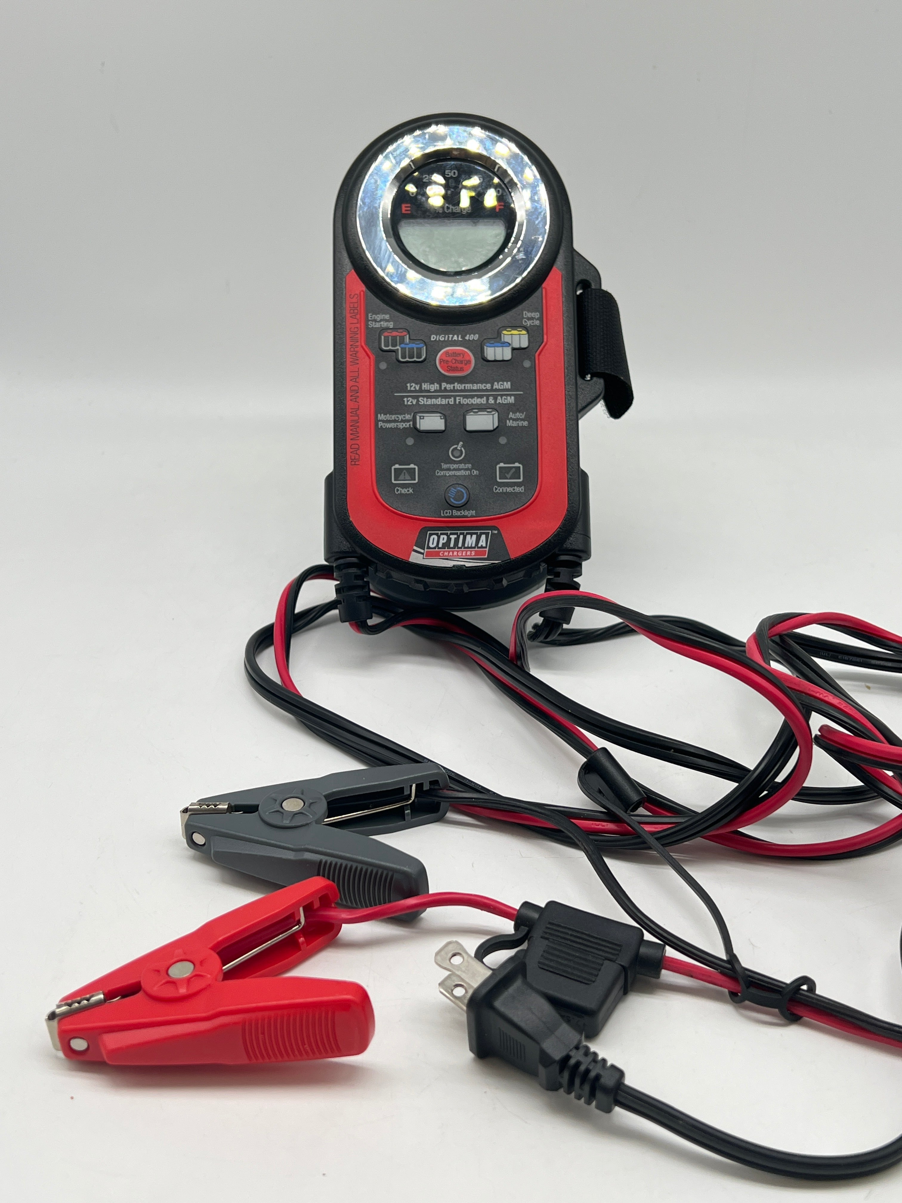 Optima Digital 400 12V Performance Battery Charger and Maintainer
