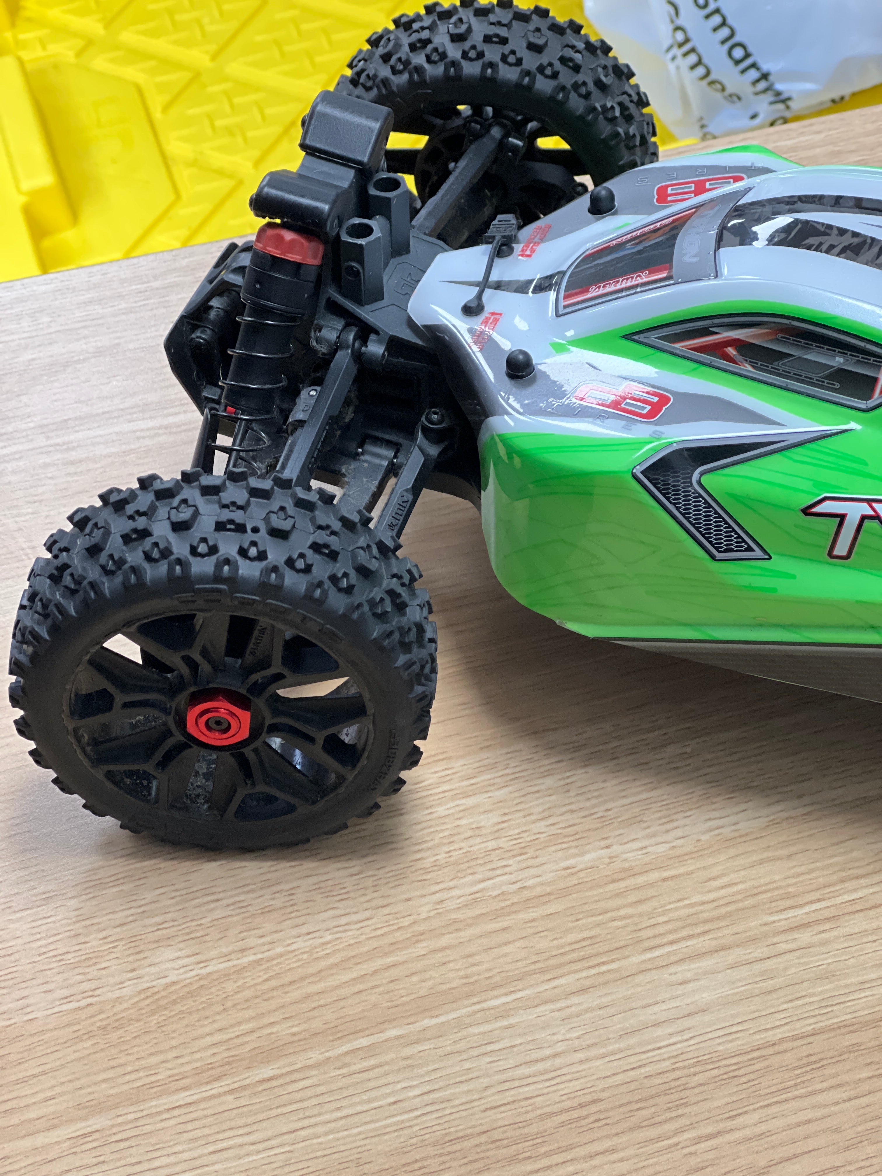 ARRMA Typhon Mega 665 RC Electric Buggy Green - Used