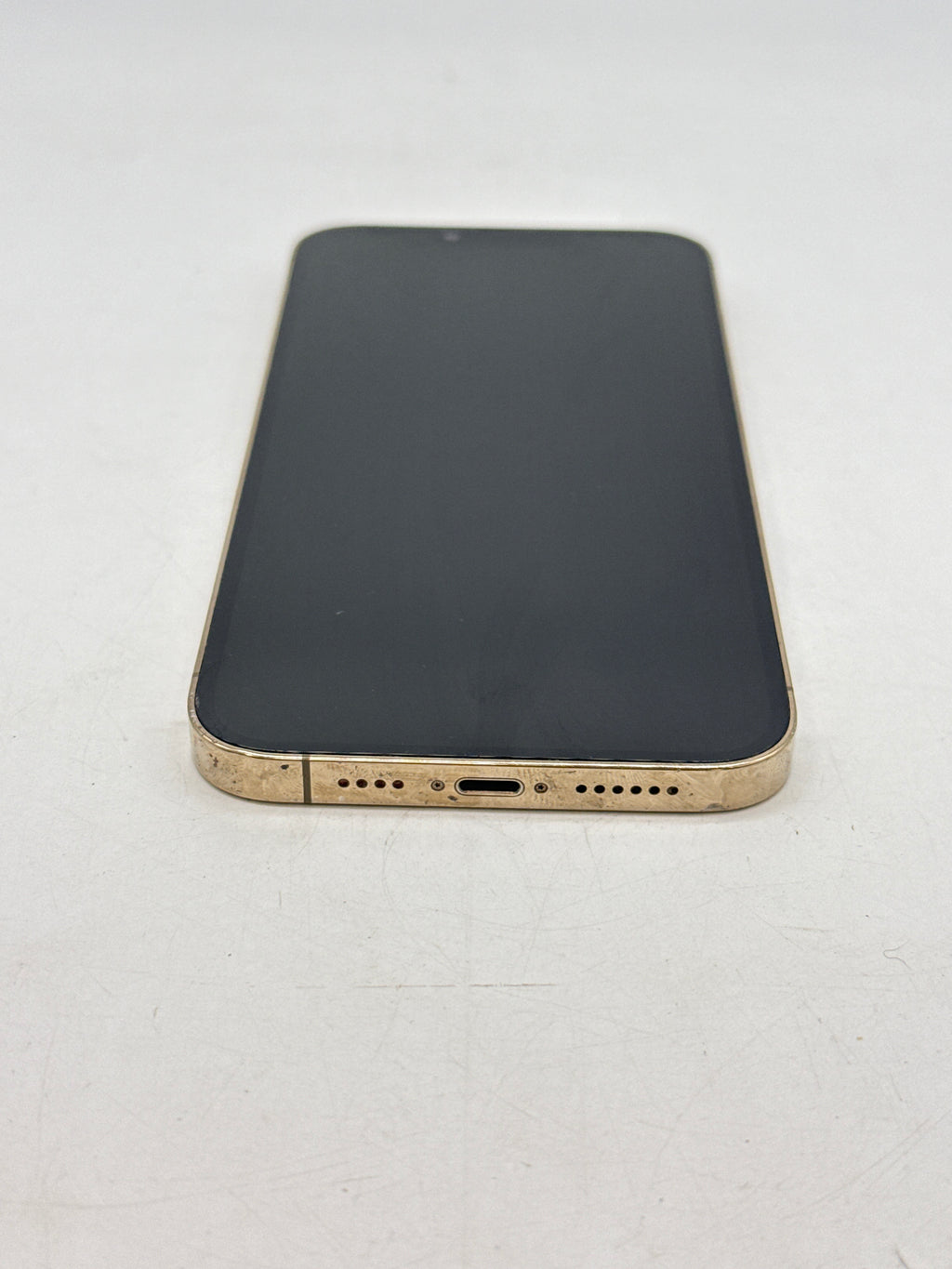 Apple iPhone 13 Pro Max 128GB Gold Unlocked - Cracked Back Service Battery