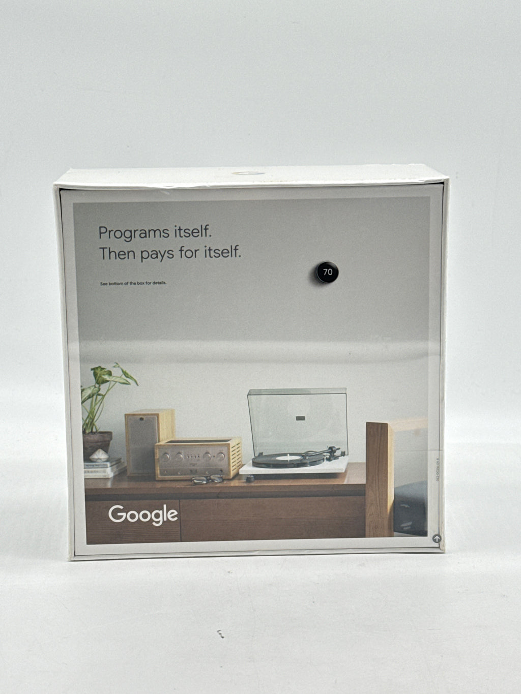 Google Nest Smart Learning Thermostat - Stainless Steel
