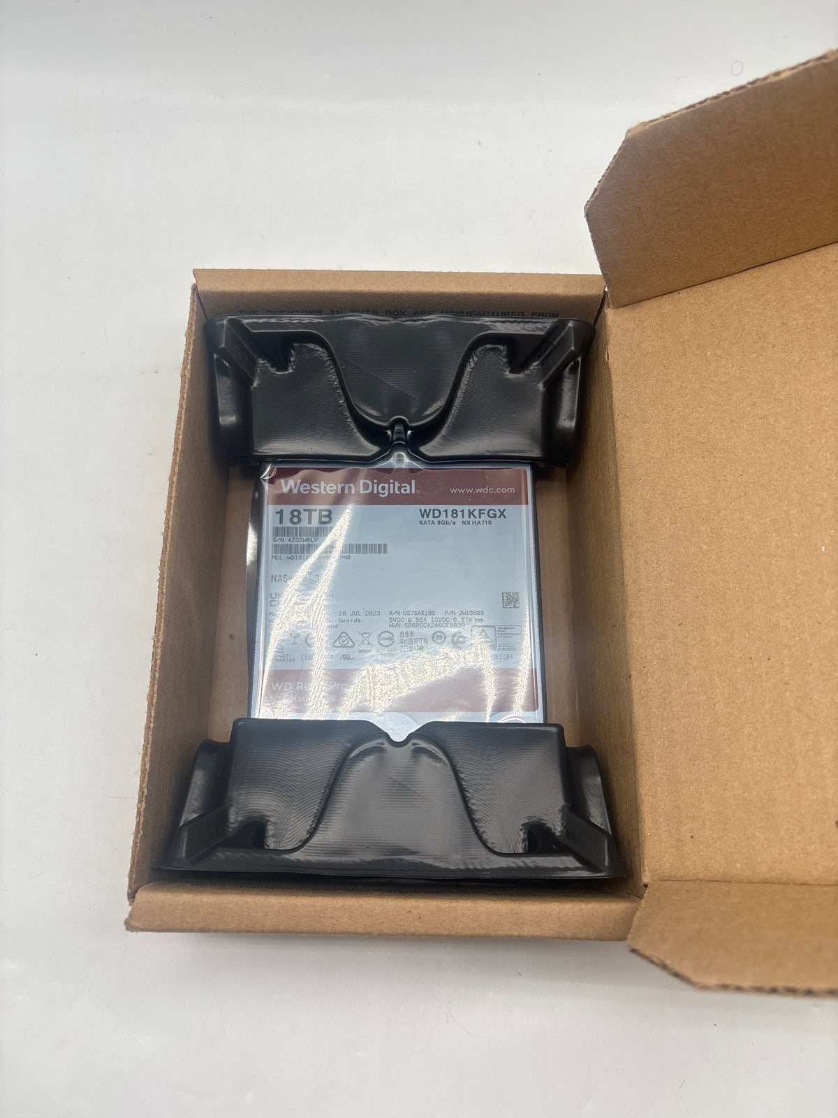 Western Digital WD Red Pro WD181KFGX 18TB 7200RPM SATA NAS Hard Drive - New