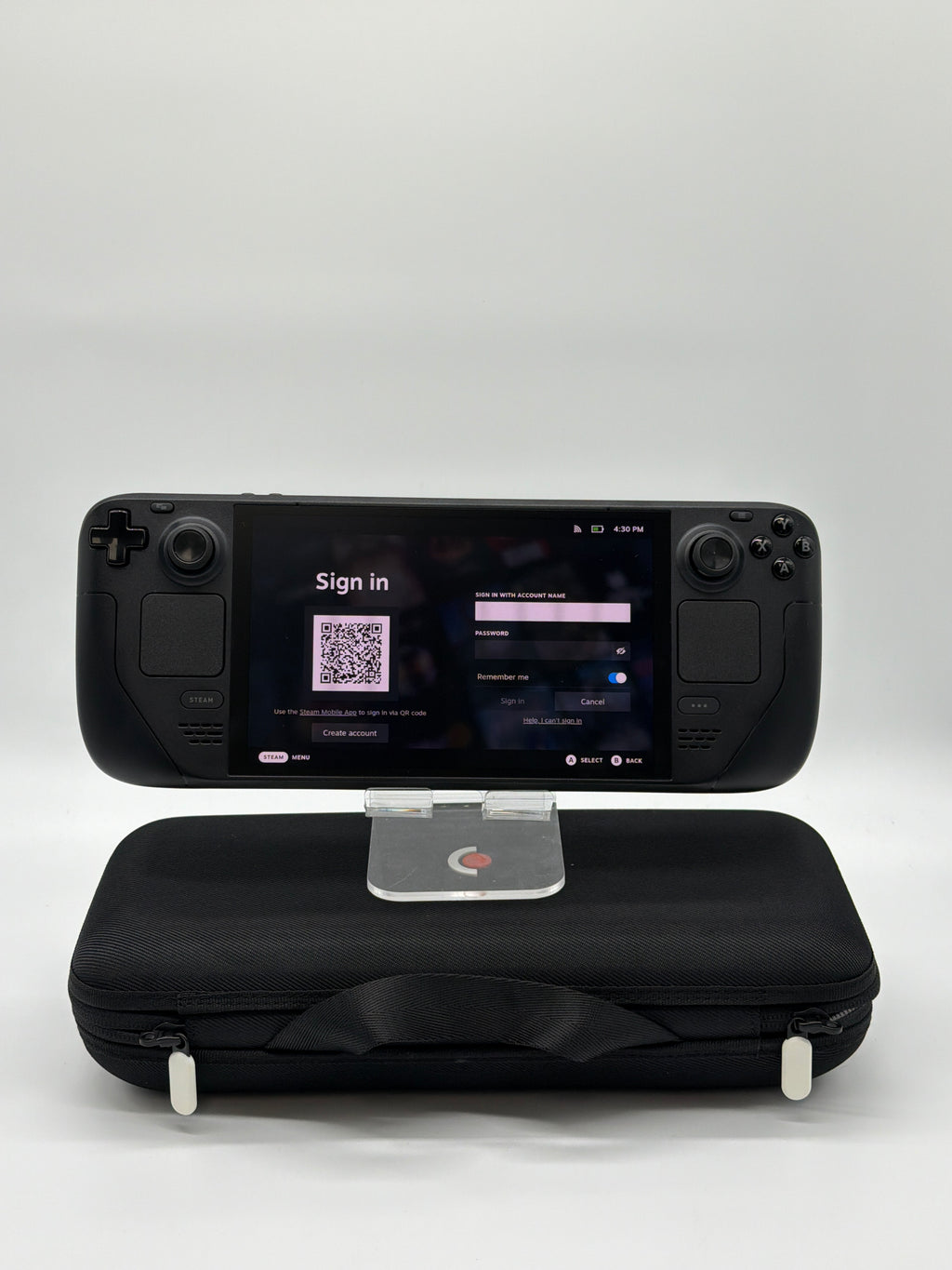 Valve Steam Deck OLED 512GB Black Handheld System Used