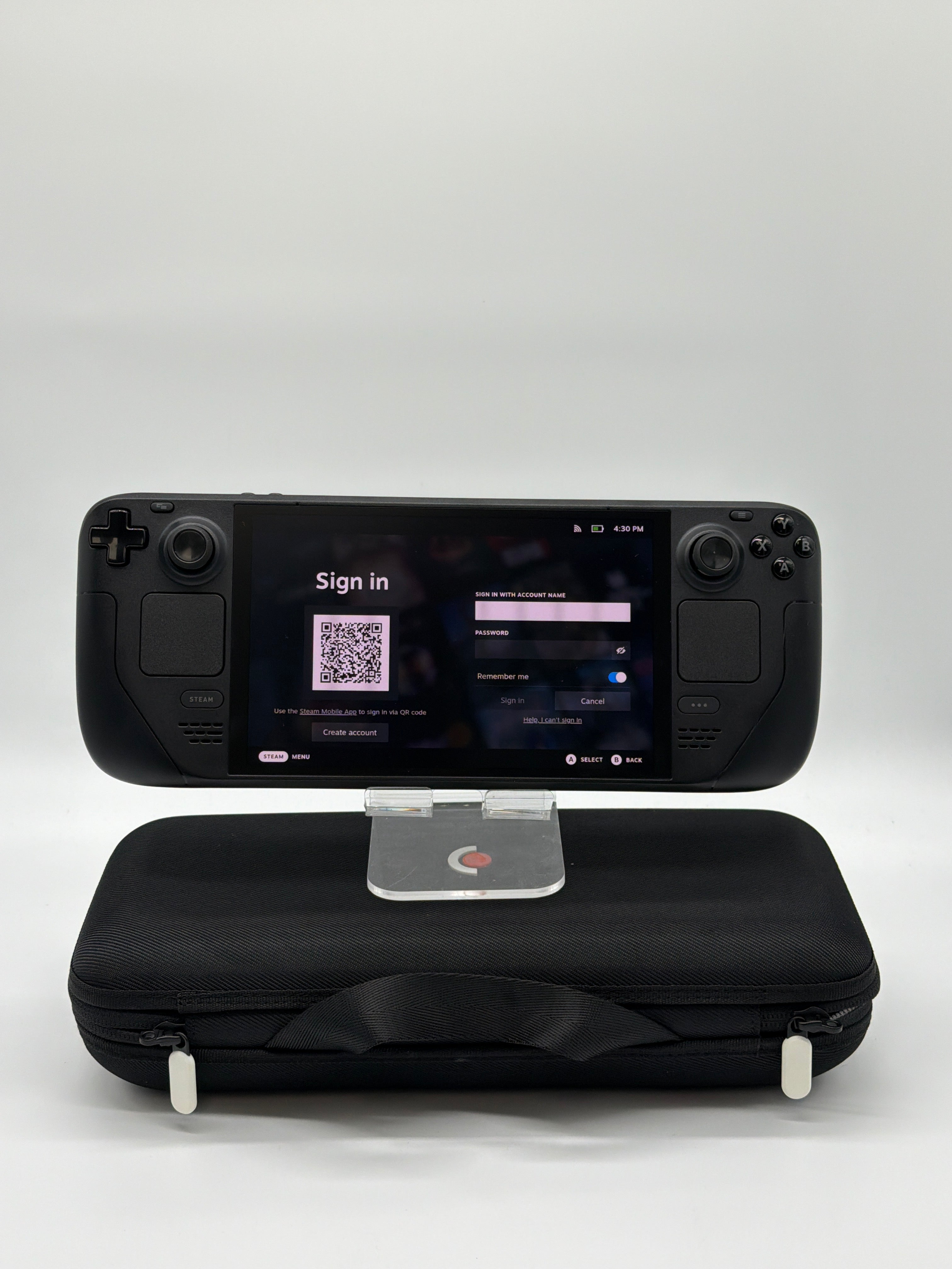 Valve Steam Deck OLED 512GB Black Handheld System Used