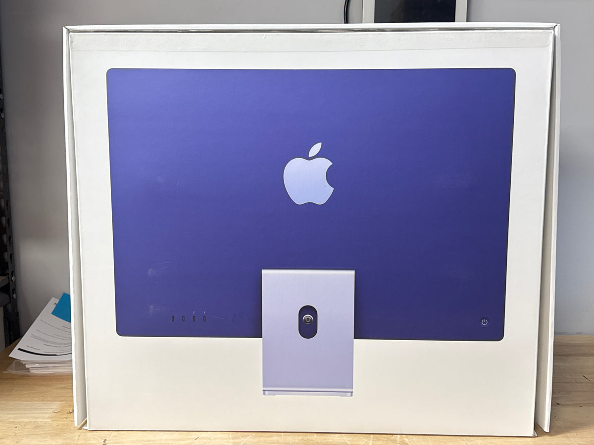 Apple iMac 24" M1 7-Core 8GB RAM 256GB SSD Purple - Used