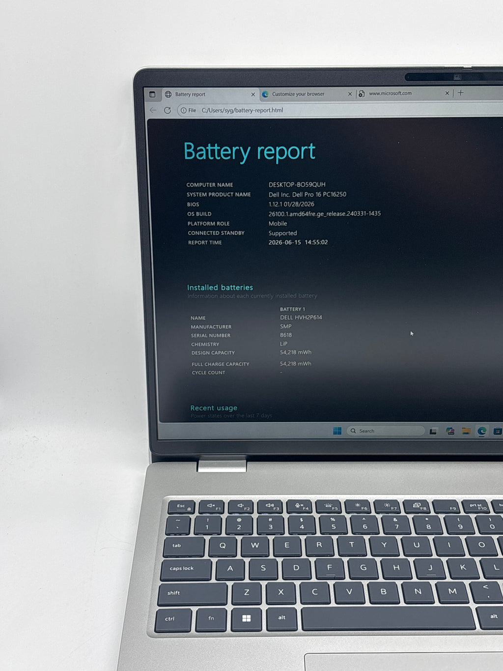 Dell Pro 16 Ultra 5 235U 16GB RAM 512GB SSD Used