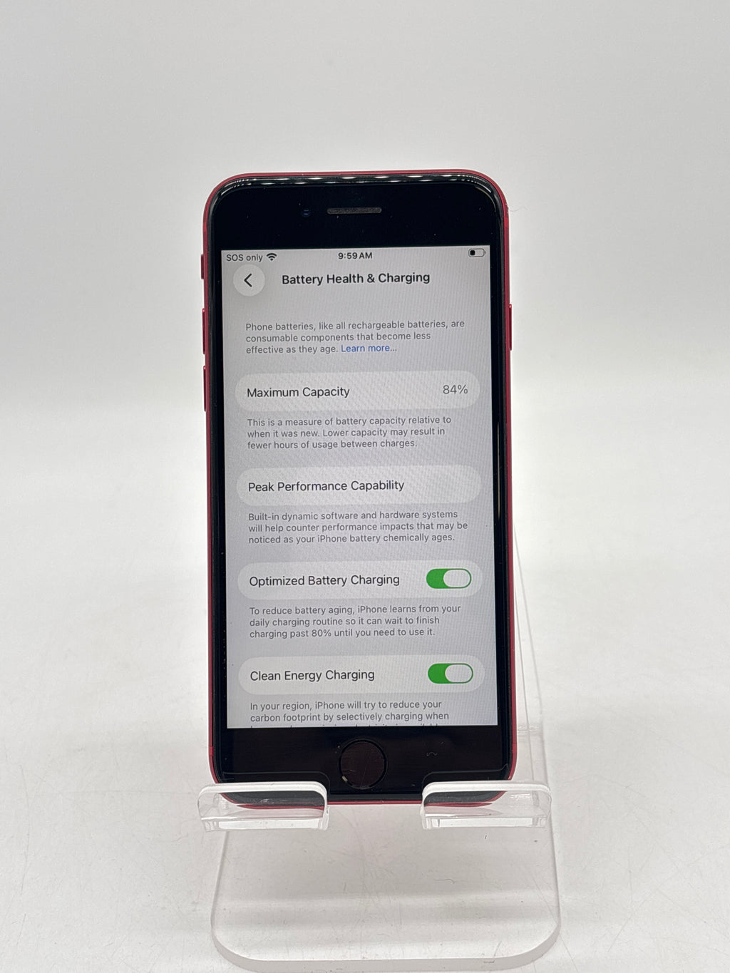 Apple iPhone SE 2nd Gen 64GB Red Unlocked