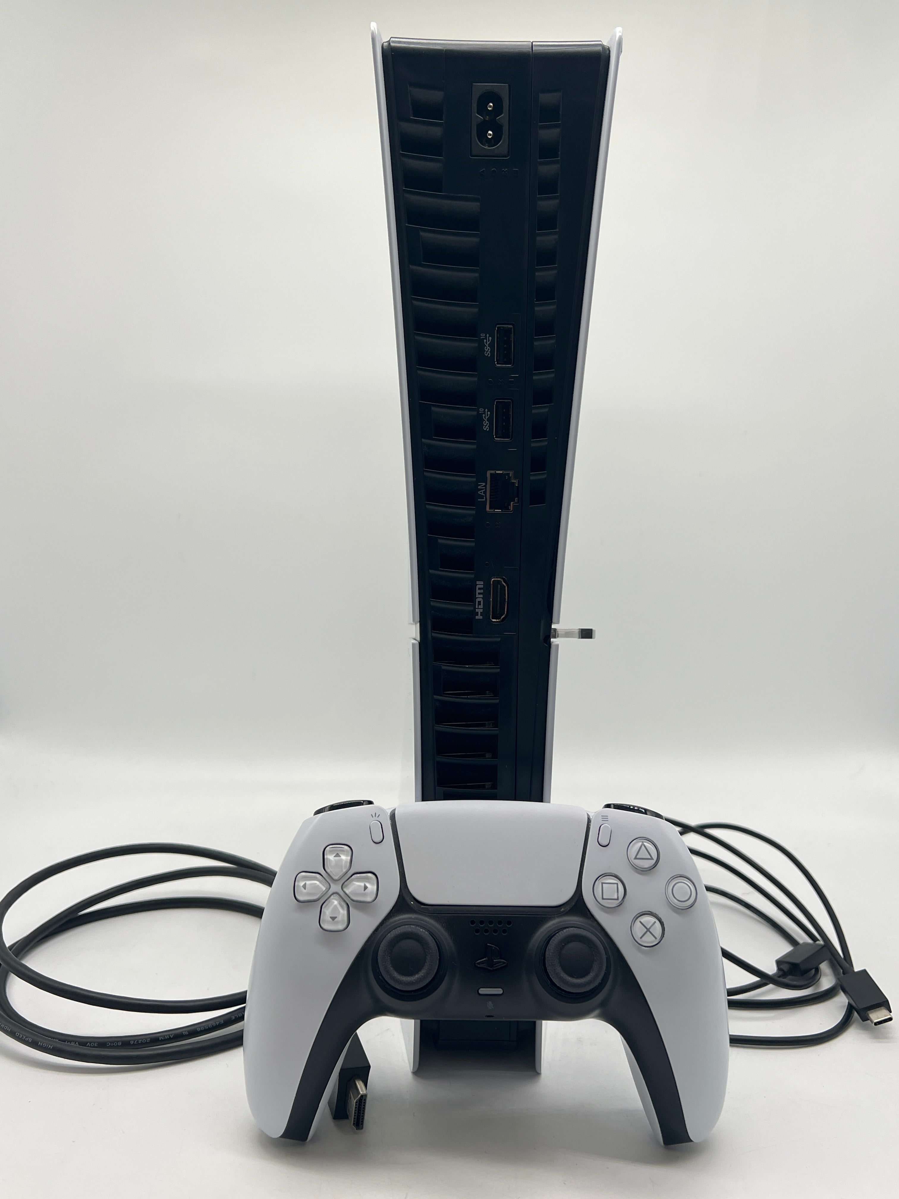 Sony PlayStation 5 Slim Digital CFI-2015 White 1 TB 4K W/ 1 Controller