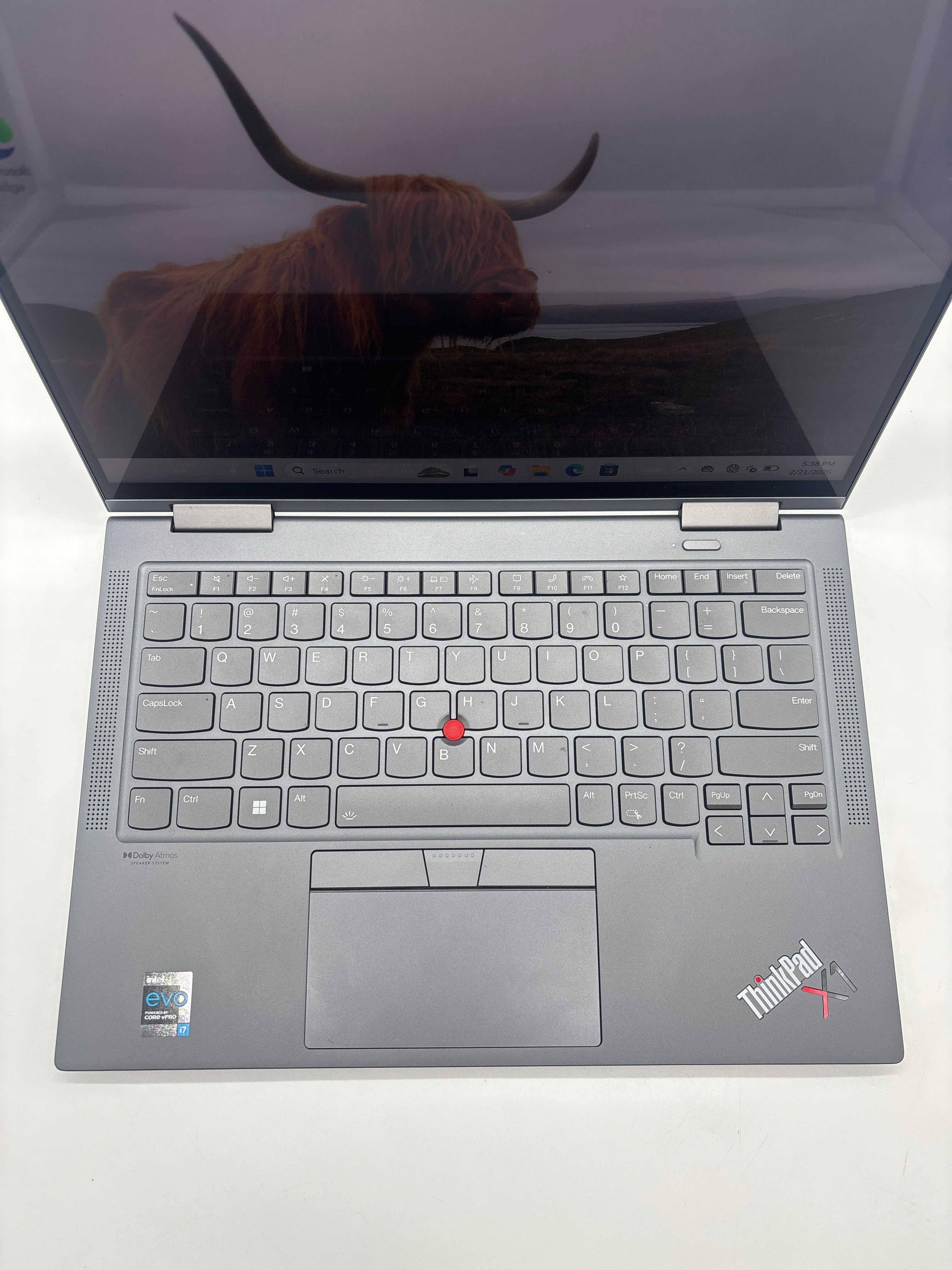 Lenovo ThinkPad X1 Yoga Gen 6 14 i7-1185G7 16GB RAM 512GB SSD - For Parts (Read DESC)