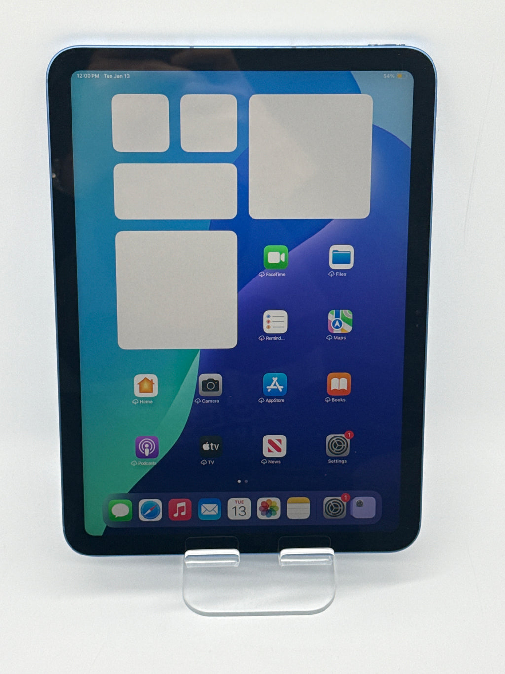Apple iPad 11th Gen A16 128GB Blue Wi-Fi + Cellular (Cycle Count 3)