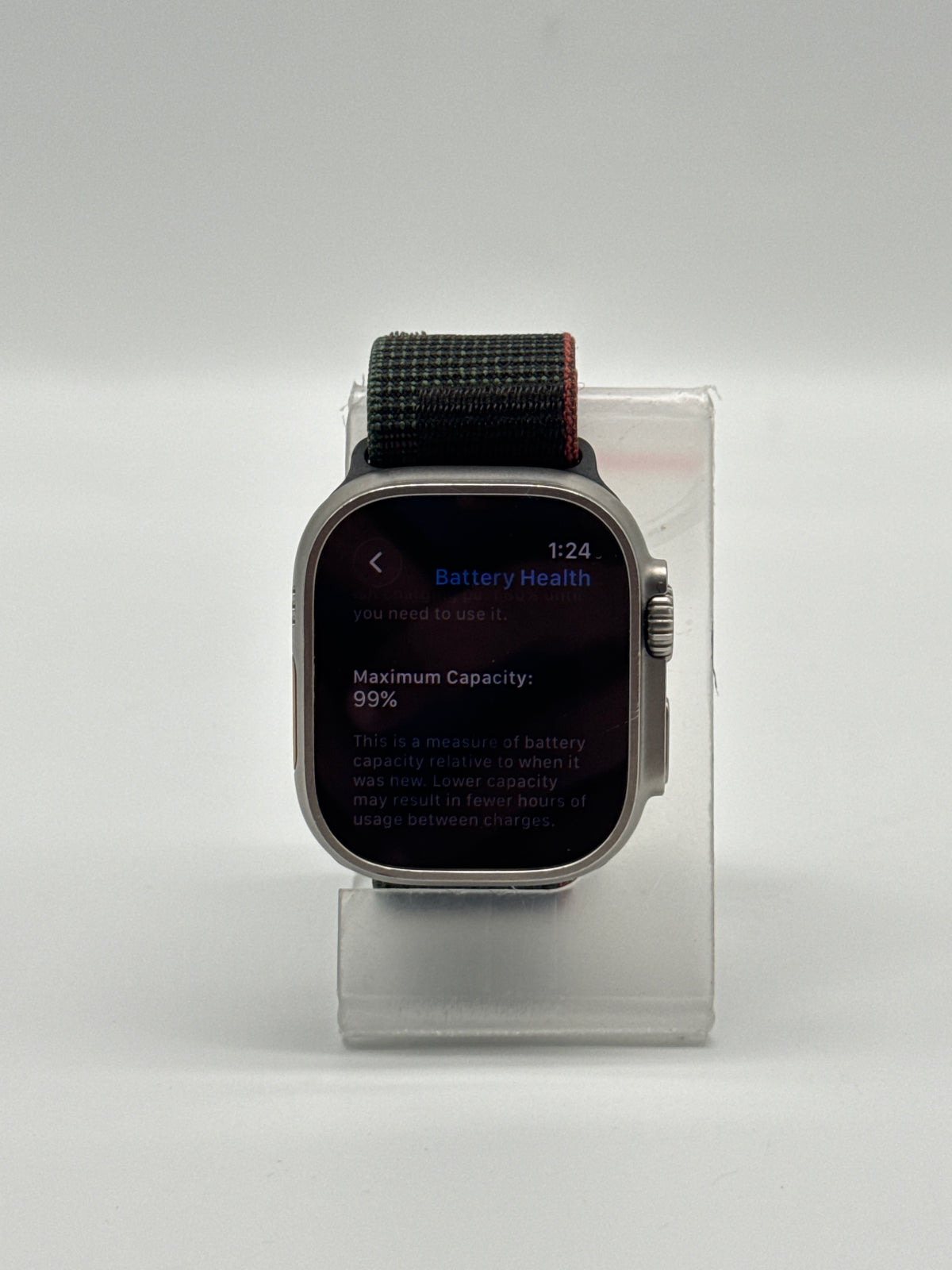 Apple Watch Ultra 2 49mm GPS+Cellular Titanium Unlocked - Battery 99%