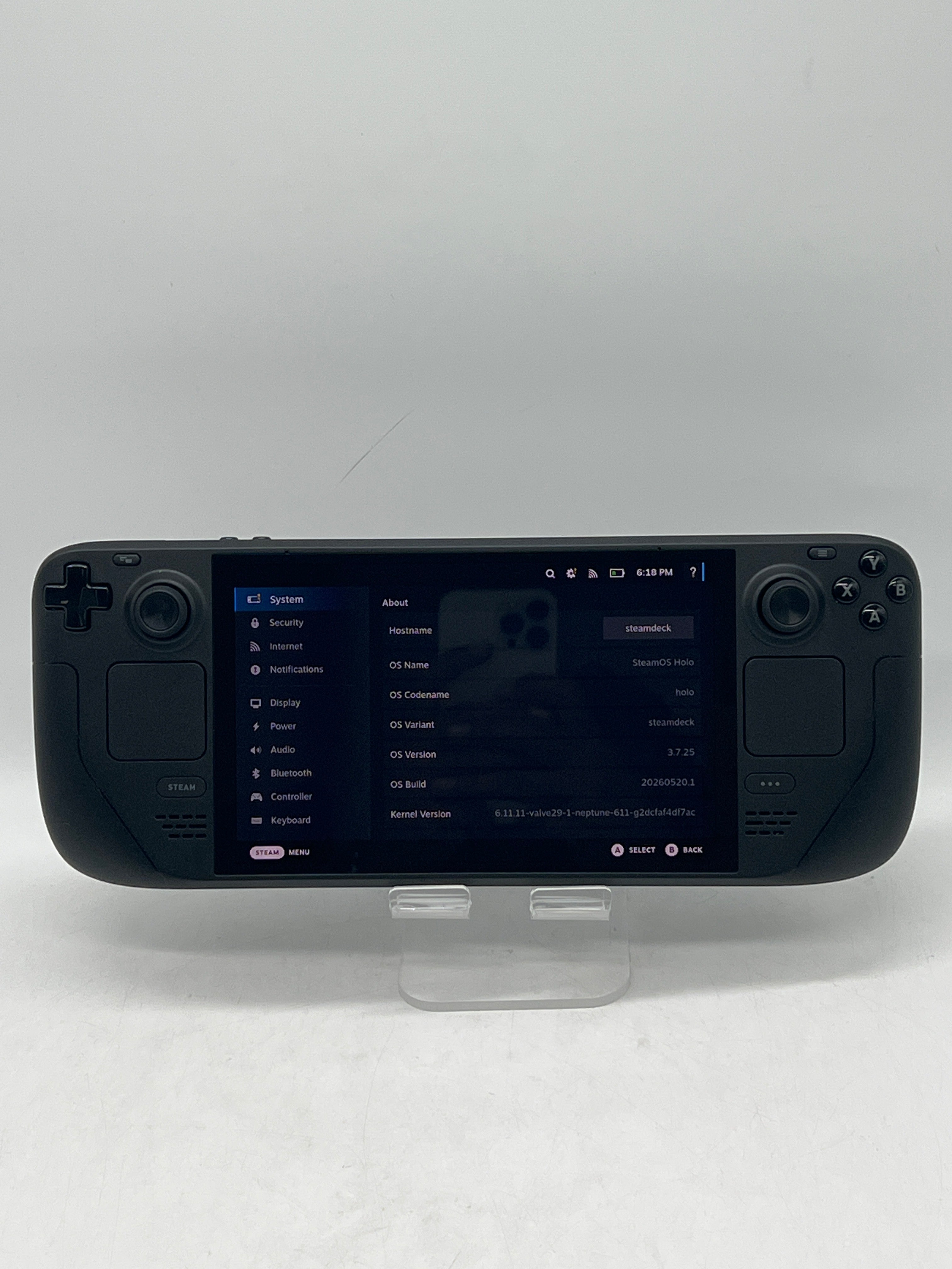 Valve Steam Deck OLED 7.4" 6nm Ryzen APU 16GB RAM 512GB Black Model 1030