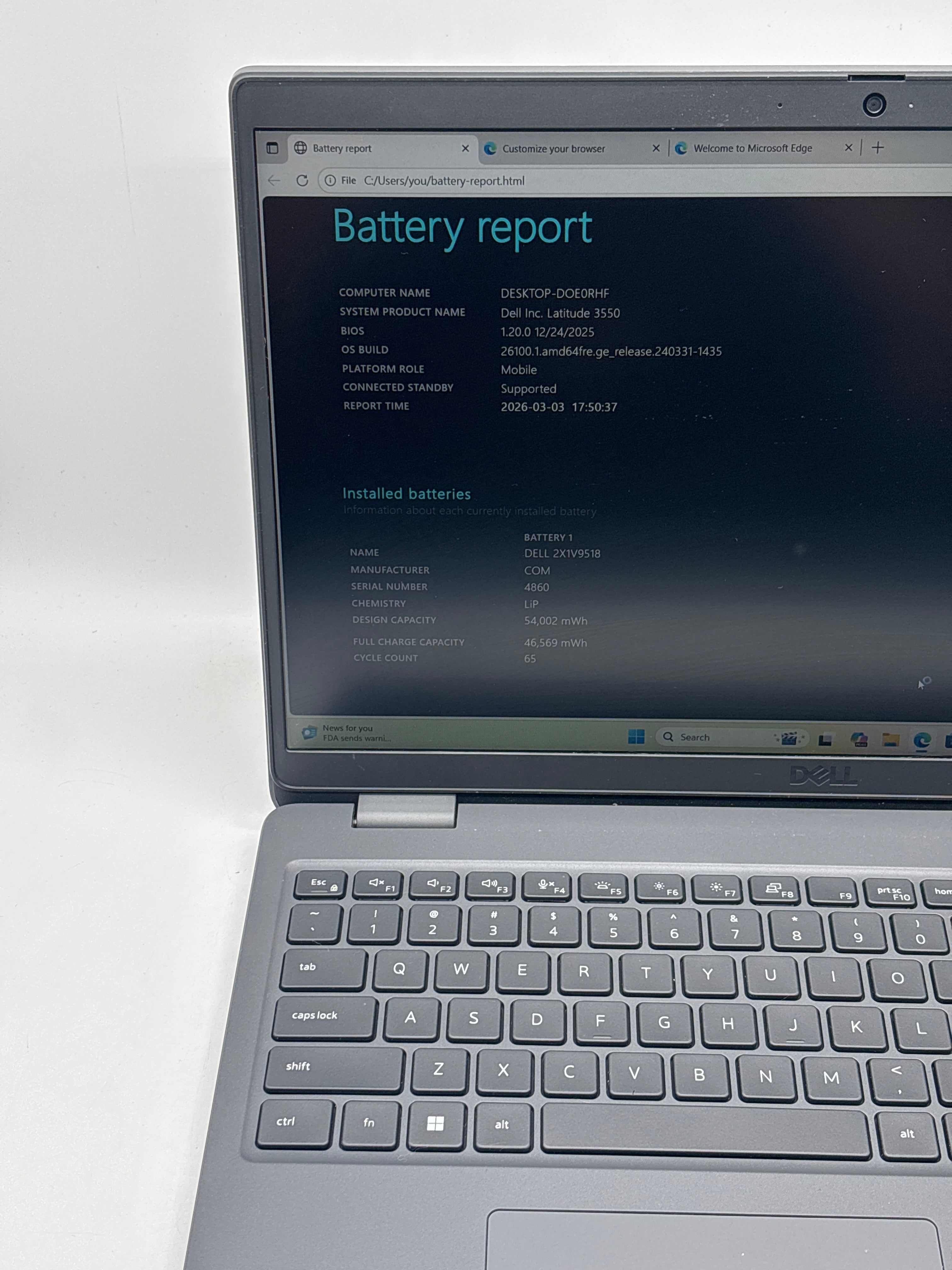 Dell Latitude 3550 i7-1355U 32GB RAM 1TB SSD