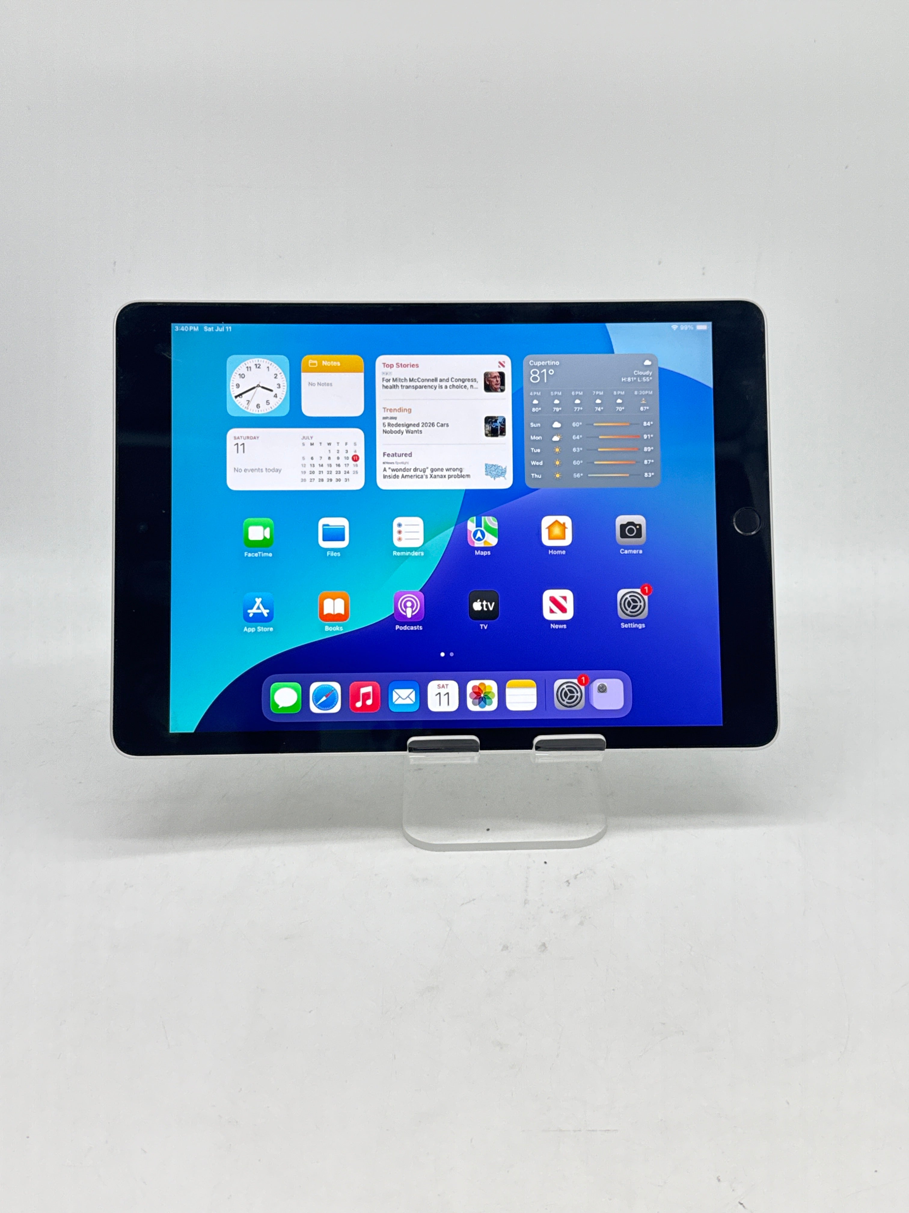 Apple iPad 9th Gen A2602 64GB Wi-Fi with Apple Pencil - Used