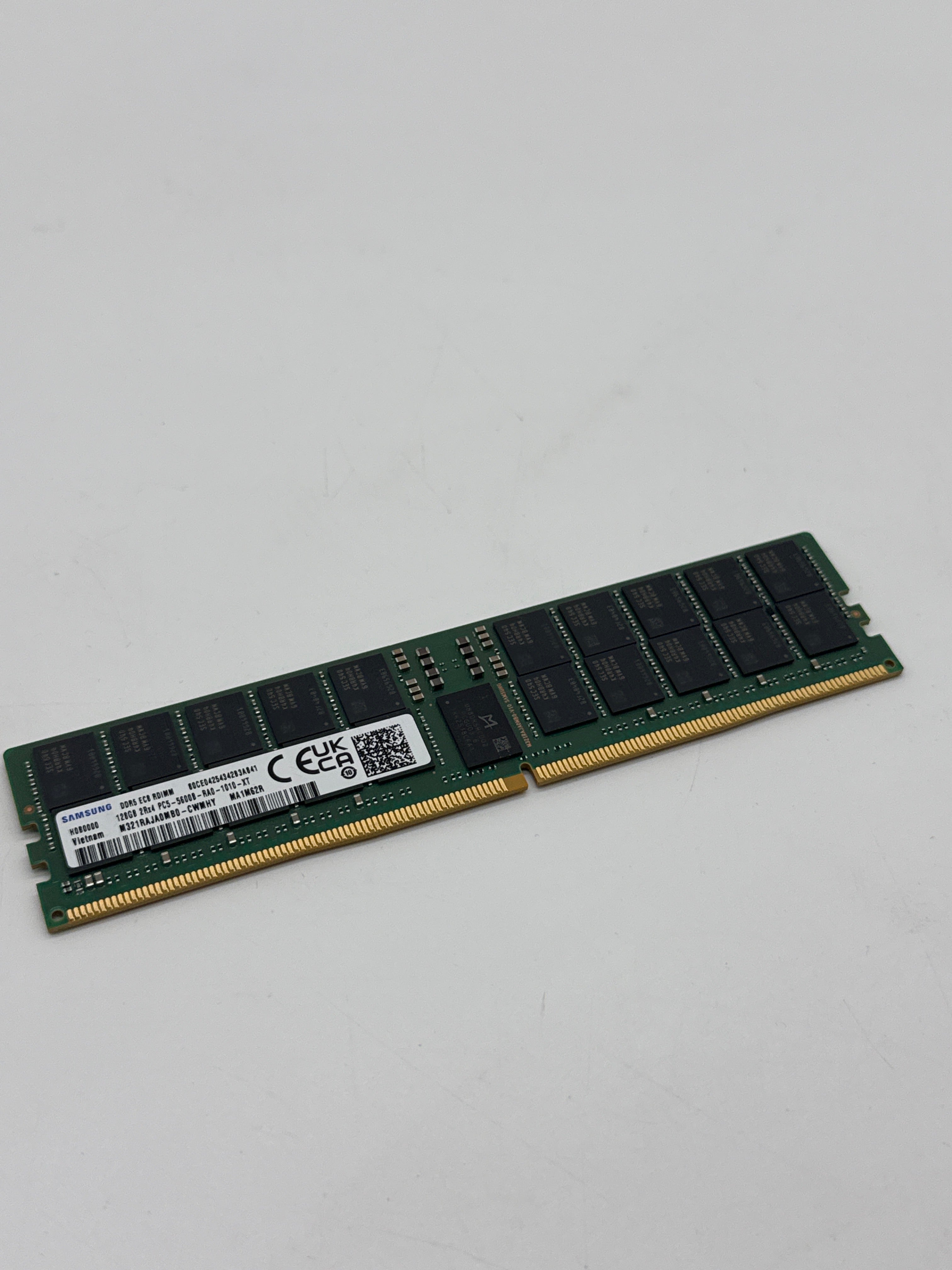 Samsung 128GB DDR5 RAM 5600MHz ECC RDIMM Memory M321RAJA0MB0-CWMHY