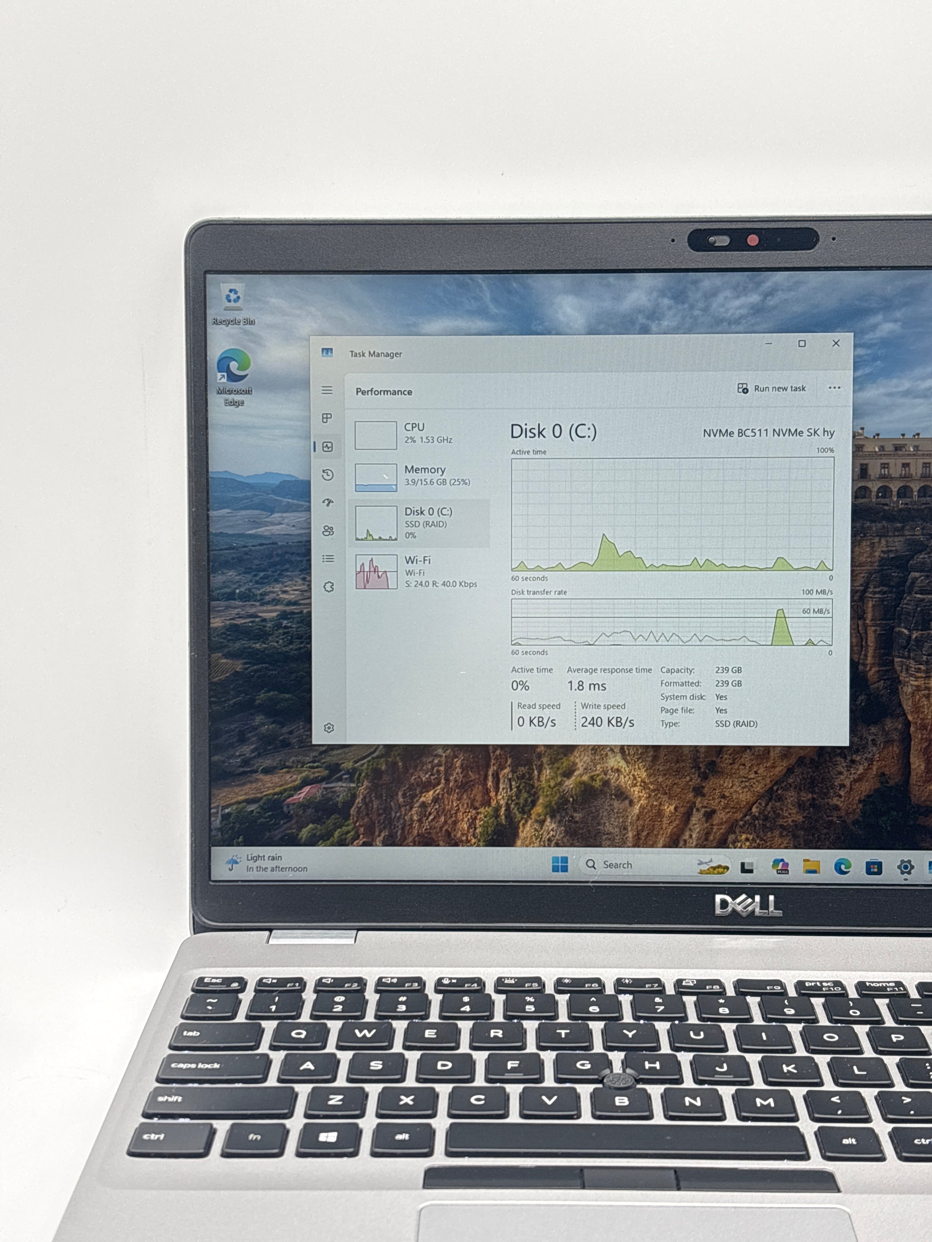 Dell Latitude 5510 i5-10310U 16GB RAM 256GB SSD
