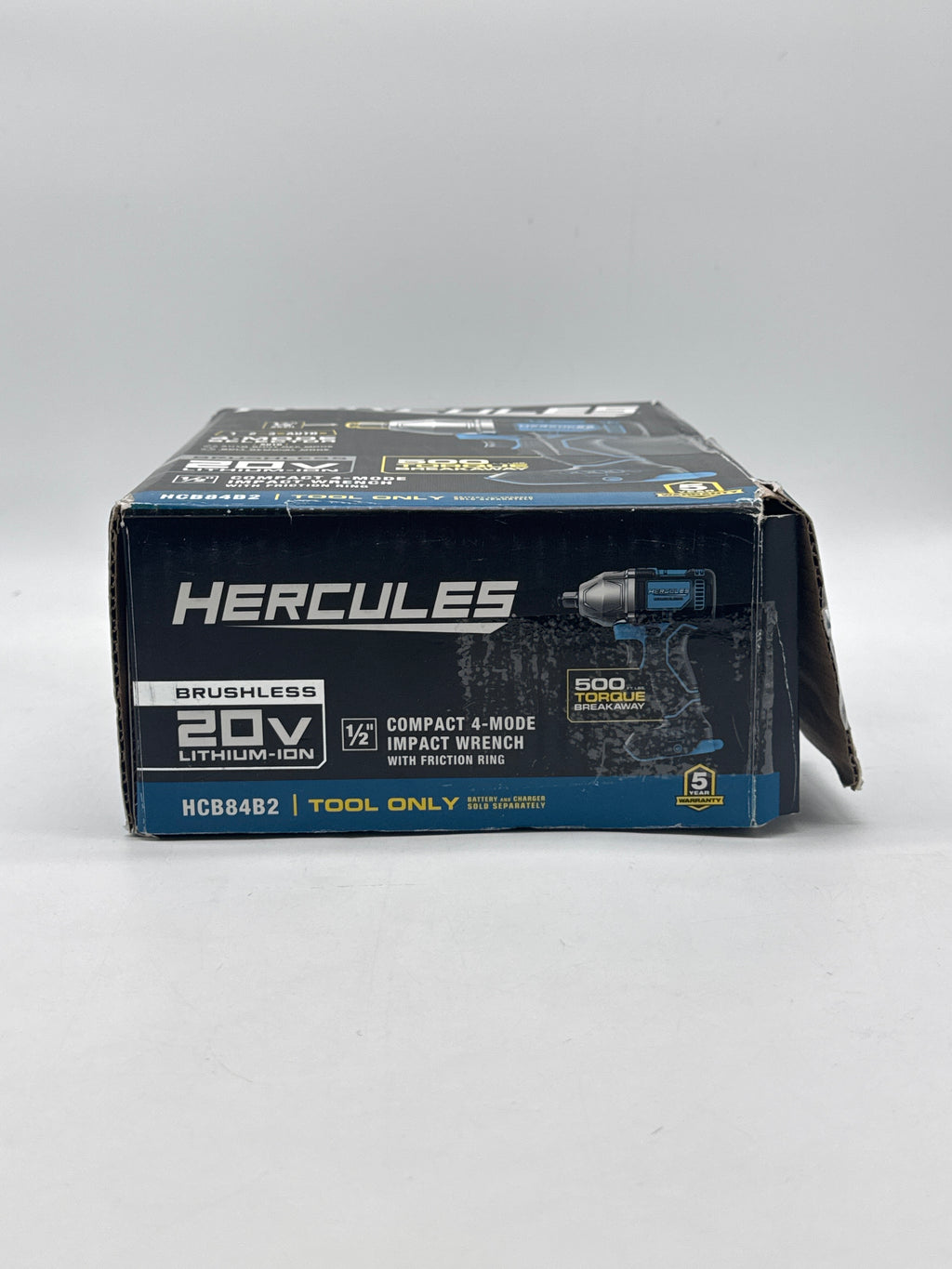 Hercules HCB84B2 20V Cordless Compact 4-Mode Impact Wrench - New read