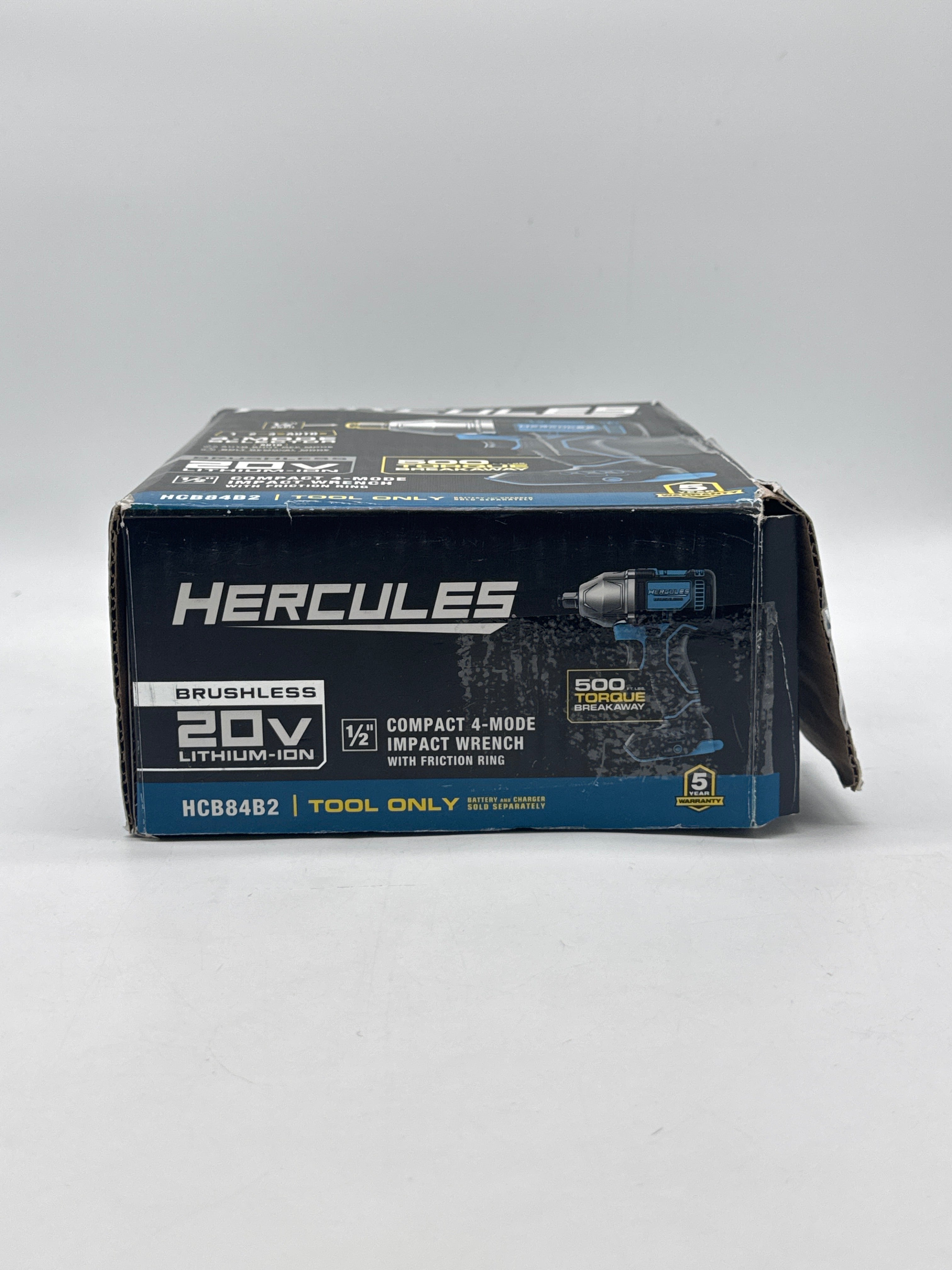 Hercules HCB84B2 20V Cordless Compact 4-Mode Impact Wrench - New read