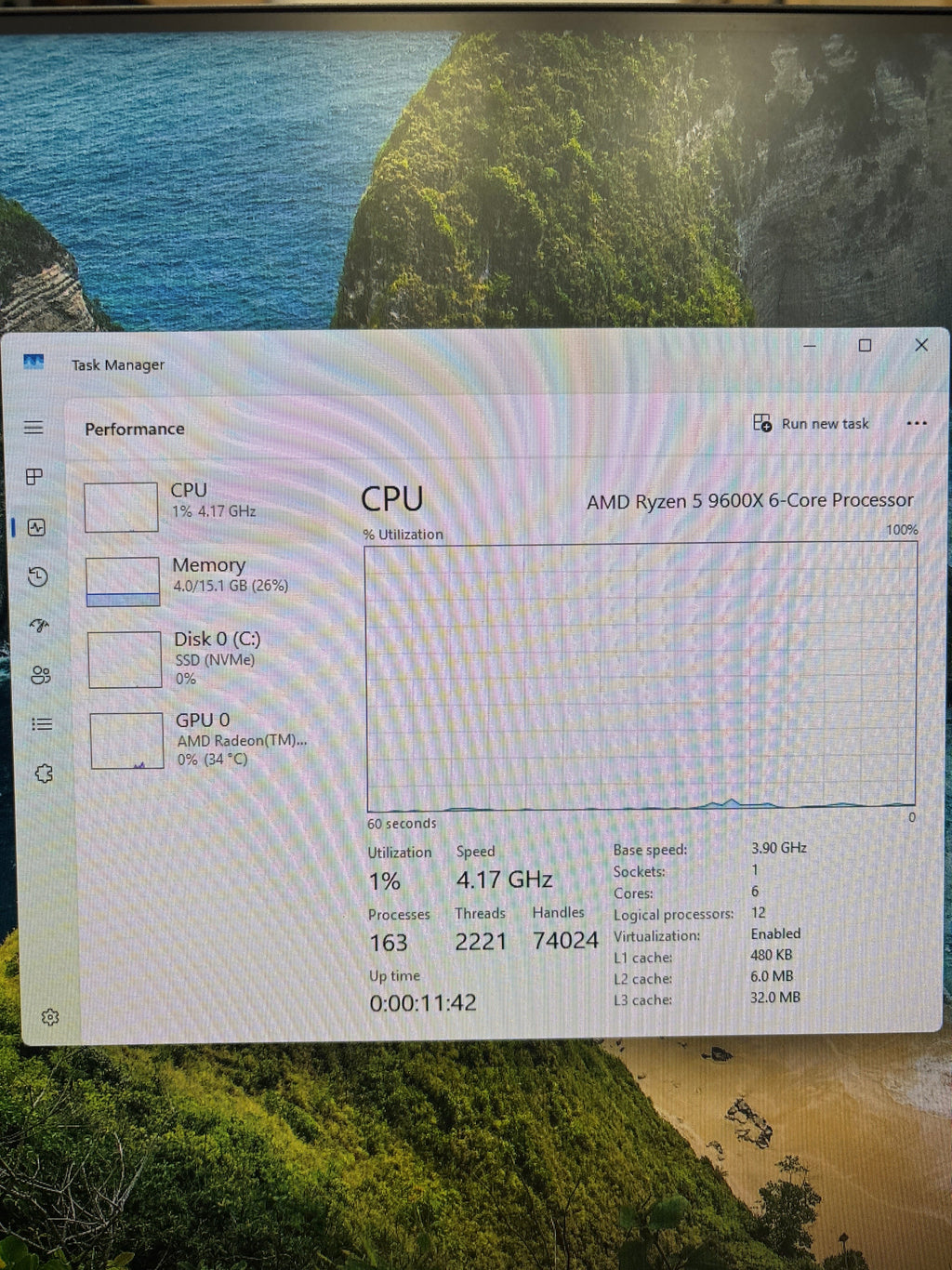 Custom PC Ryzen 5 9600X 16GB RAM 1TB SSD