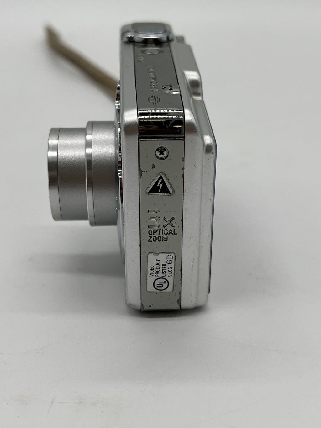 Sony Cyber-shot DSC-W50 Digital Camera 6.0MP Silver with Battery and Charger