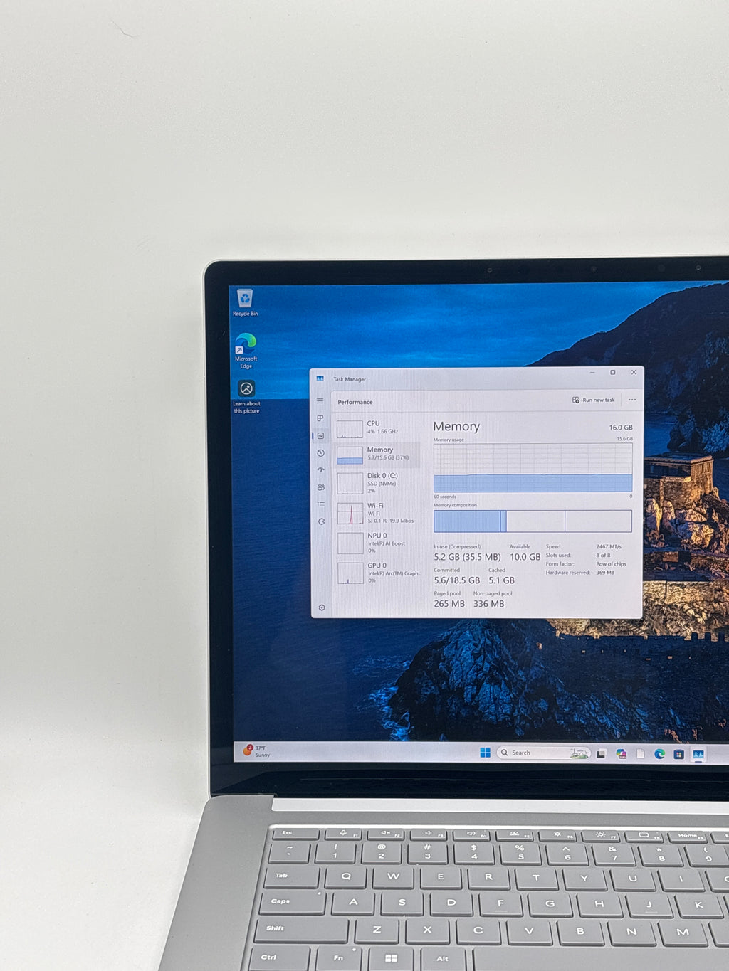Microsoft Surface Laptop 6 Ultra 7 165H 16GB RAM 512GB SSD (Remotely Managed)