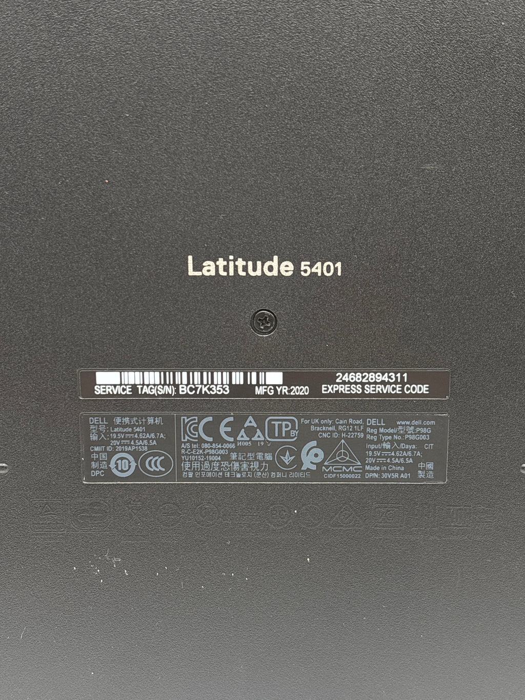 Dell Latitude 5401 i5-9400H 32GB RAM 256GB SSD MX 150