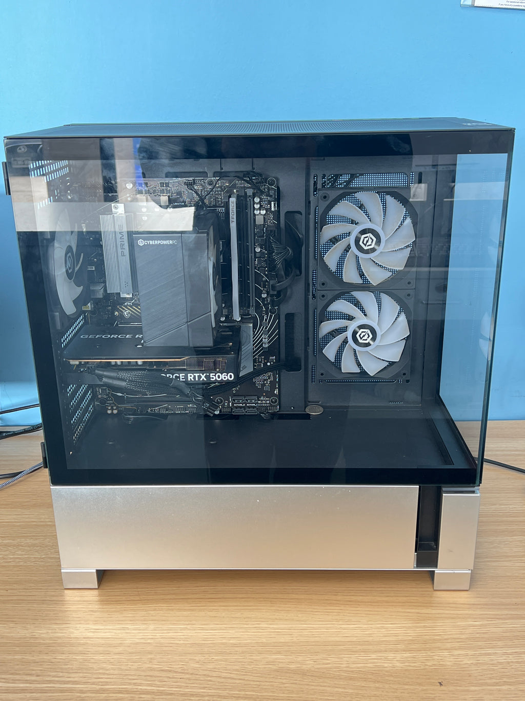 CyberPowerPC GMA7300WST Ryzen 5 8400F 16GB DDR5 1TB SSD RTX 5060 - For Parts