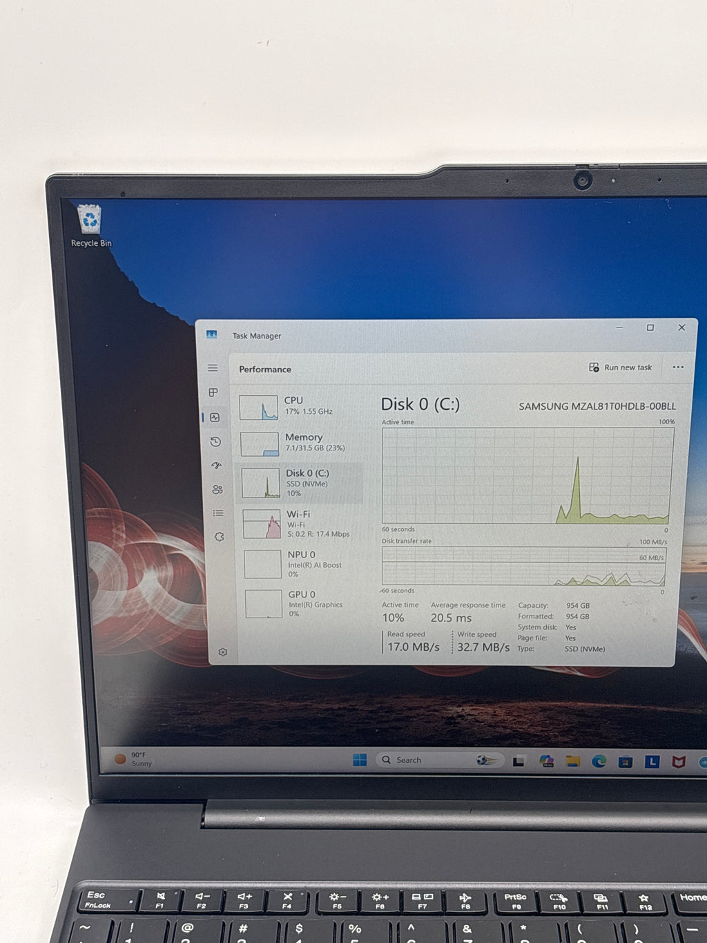 Lenovo ThinkPad E16 Gen 2 16" Core Ultra 7 155U 32GB RAM 1TB SSD - Used