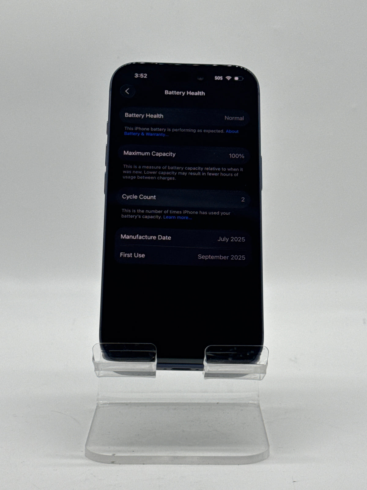 Apple iPhone 17 Pro A3256 256GB Deep Blue Unlocked - Used