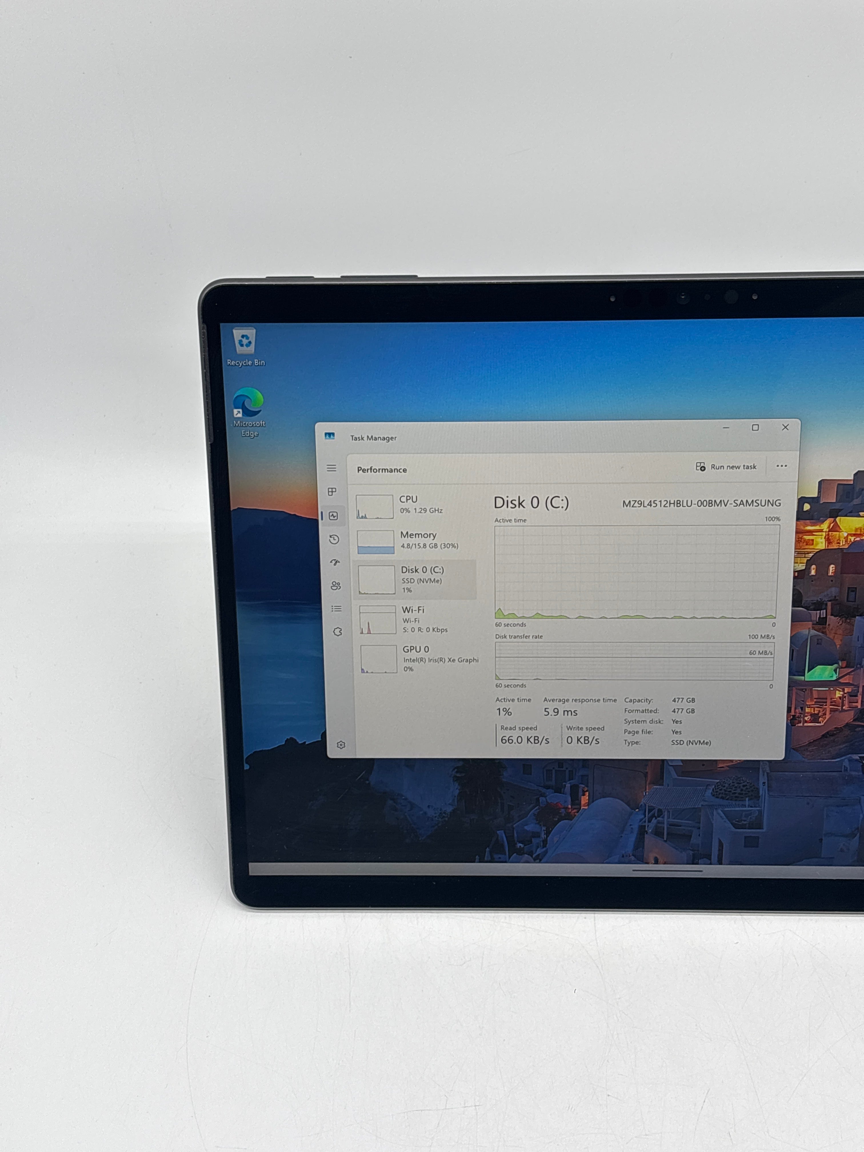 Microsoft Surface Pro 9 2038 i7-1255U 16GB RAM 512GB SSD Black
