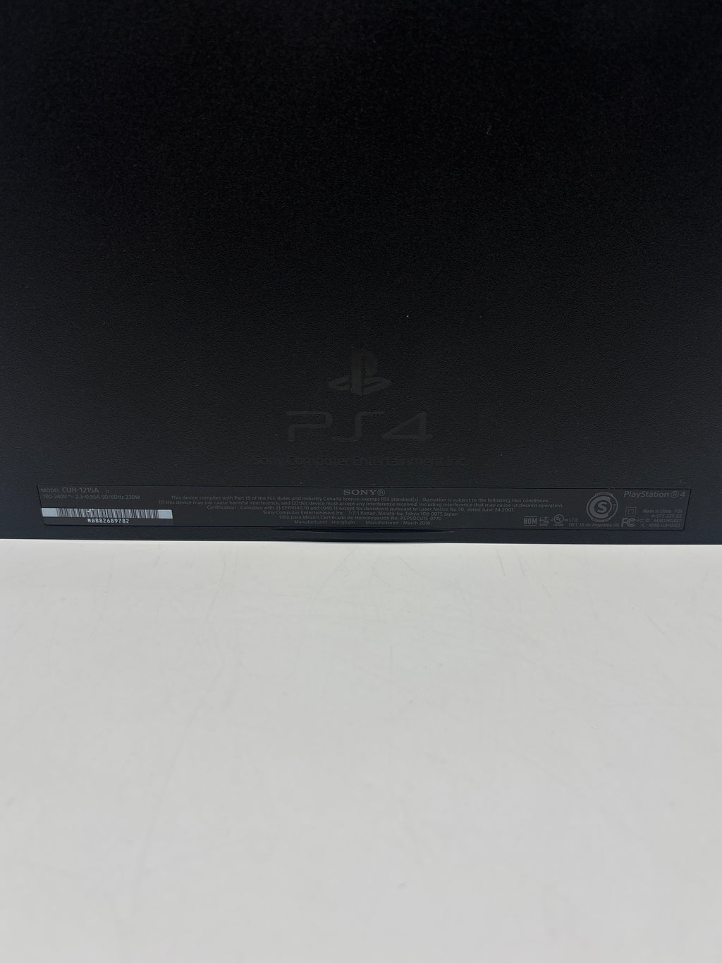 Sony PlayStation 4 CUH-1215A 500GB Black Console Only