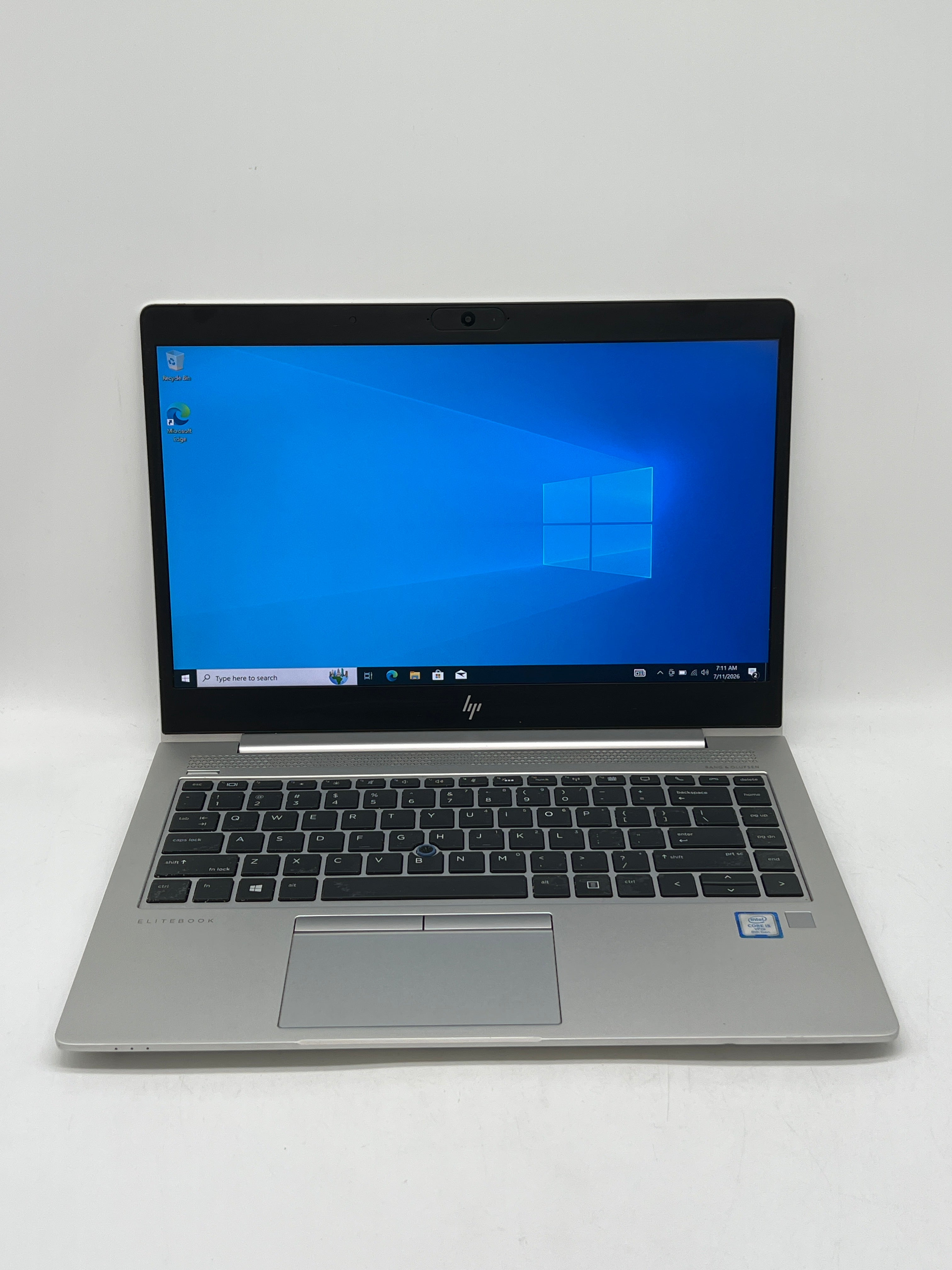 HP EliteBook 840 G5 14" Intel Core i5-8350U 8GB RAM 256GB SSD Silver - Used