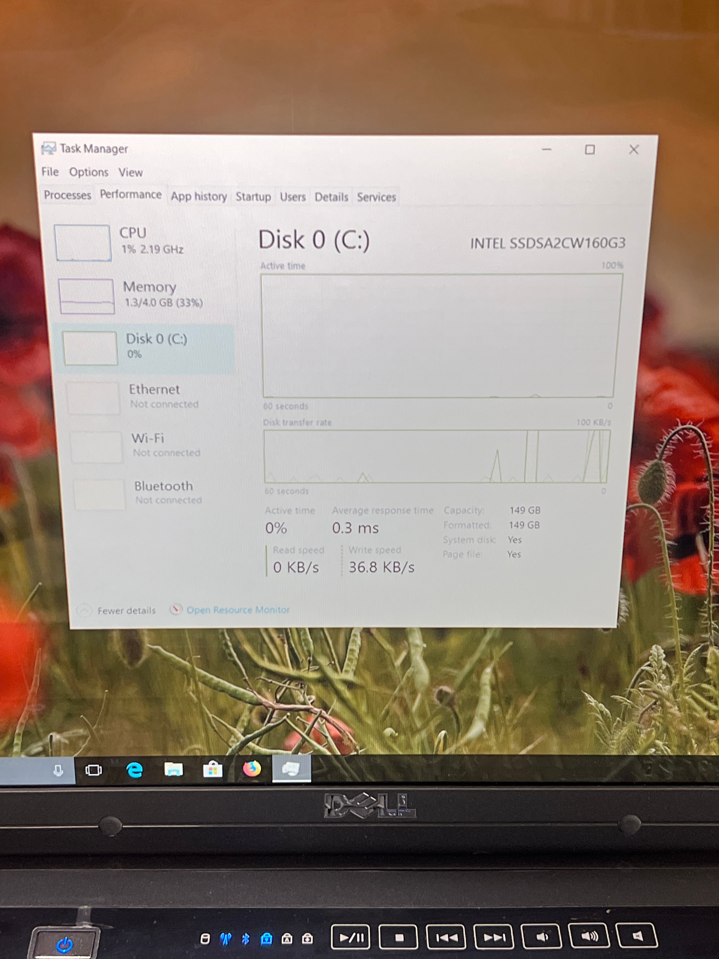 Dell Vostro 1720 2 Duo T9550 4GB RAM 160GB HD - For Parts (Bad Battery)