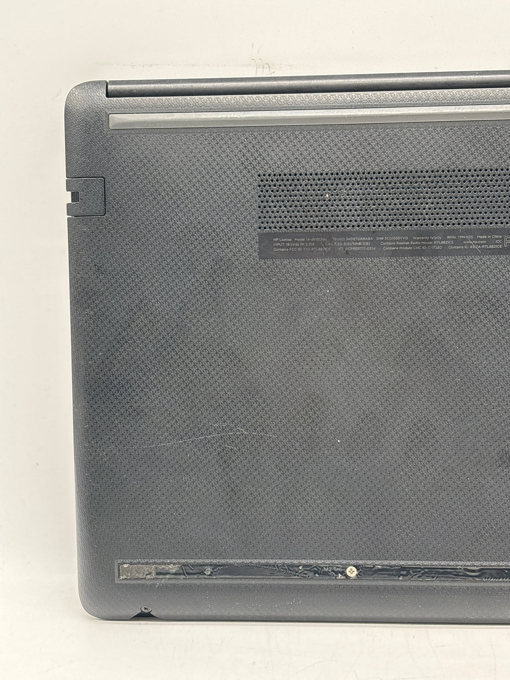 HP 14-DK1013DX AMD Athlon Gold 3050U 4GB RAM 128GB SSD 14in Laptop - Used