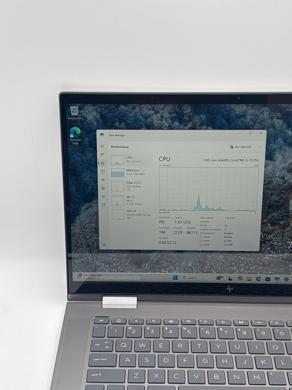 HP Envy x360 2-in-1 i5-1335u 8GB RAM 512GB SSD Gray - Used