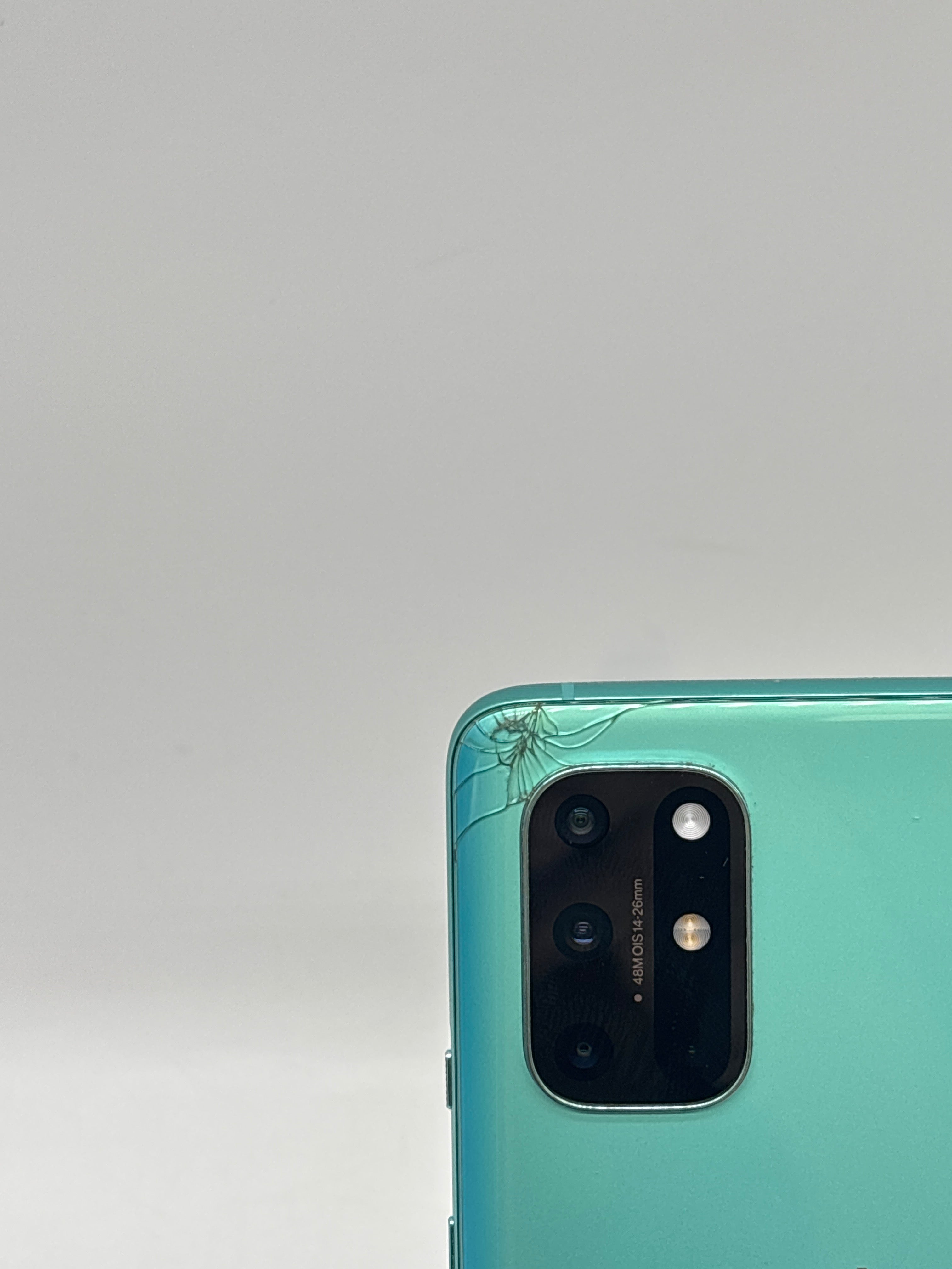OnePlus 8T 6.55 in 5G 256GB Aquamarine Green Unlocked - For Parts
