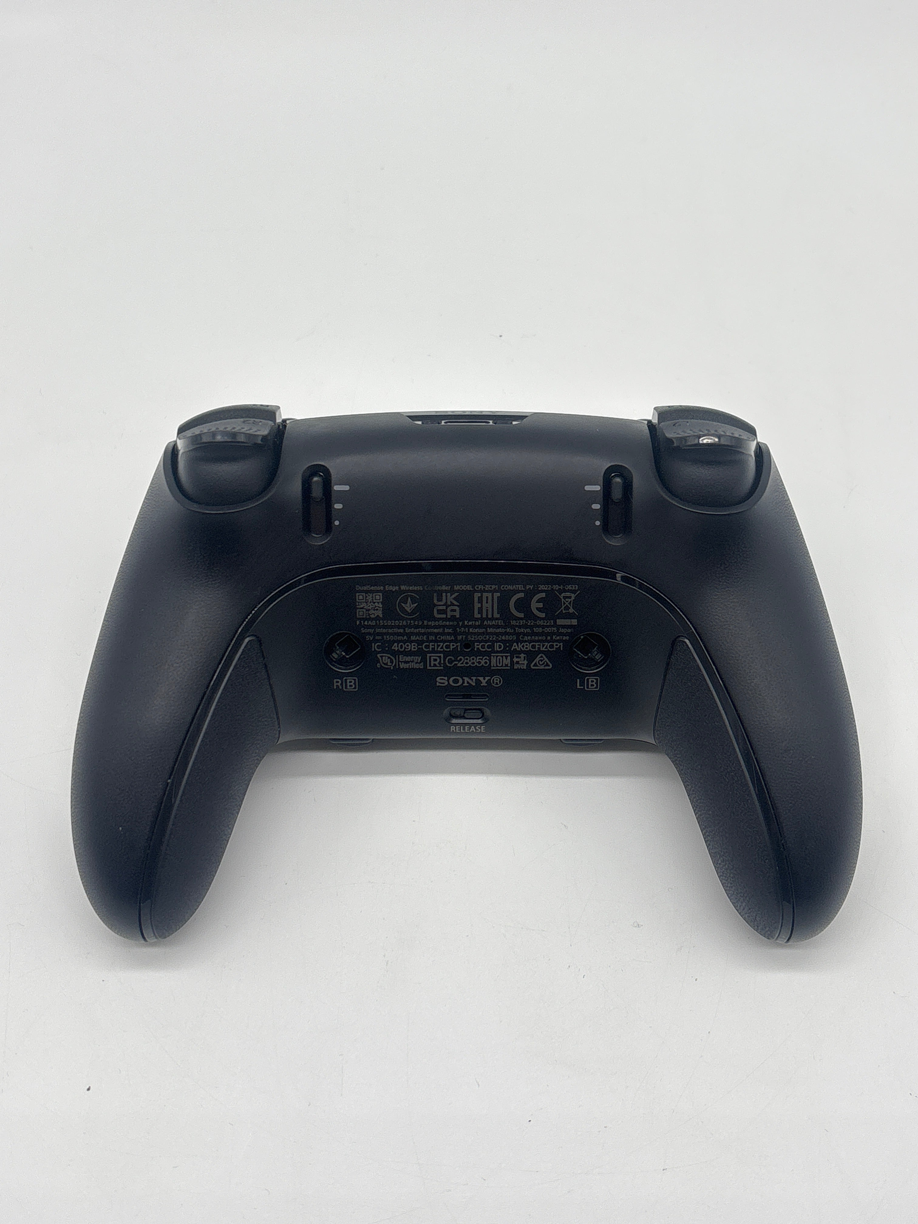 Sony PS5 Controller CFI-ZCP1 Dual Sense Edge Wireless Black - For Parts (READ DESC)