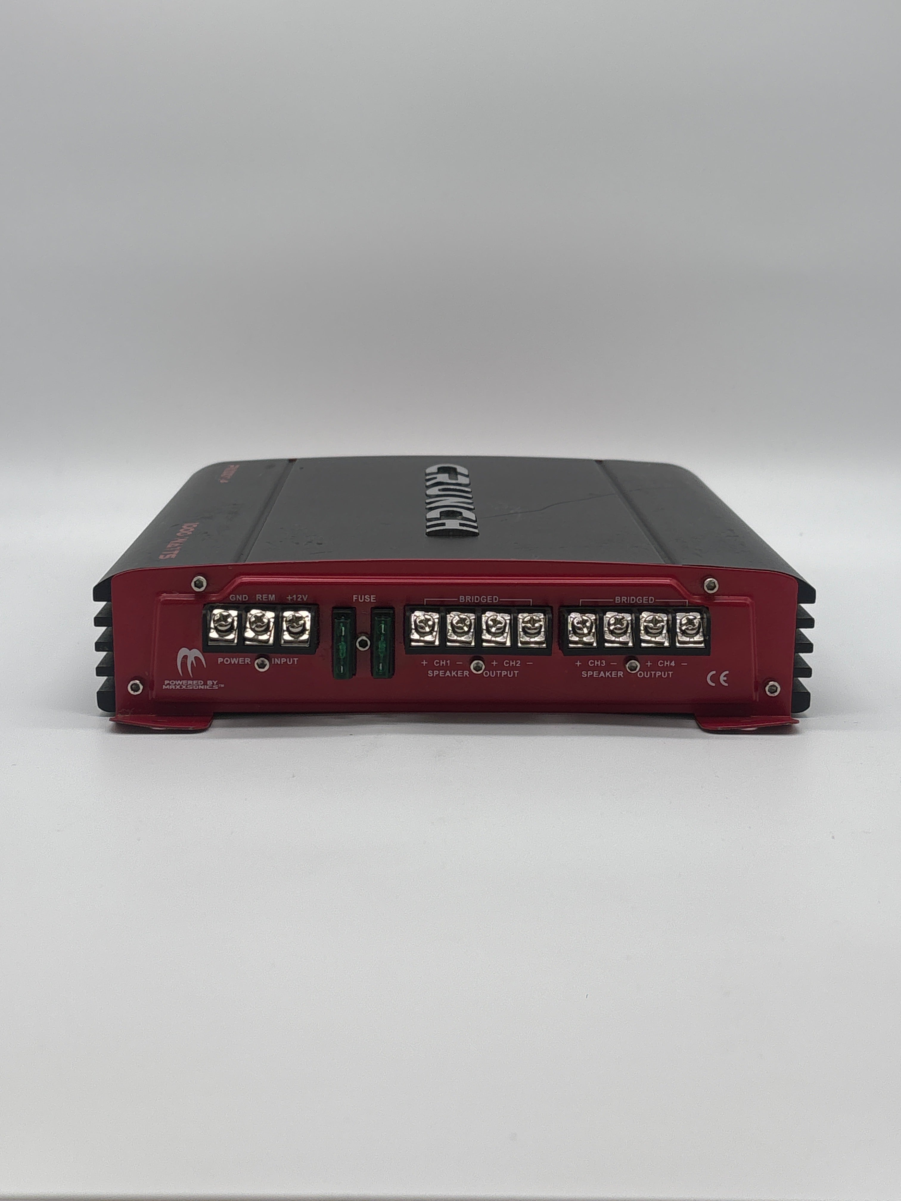 TX01-27470 Crunch PX-1025.4 Car Audio Amplifier 1000W RMS 4 Channels Black Condition B