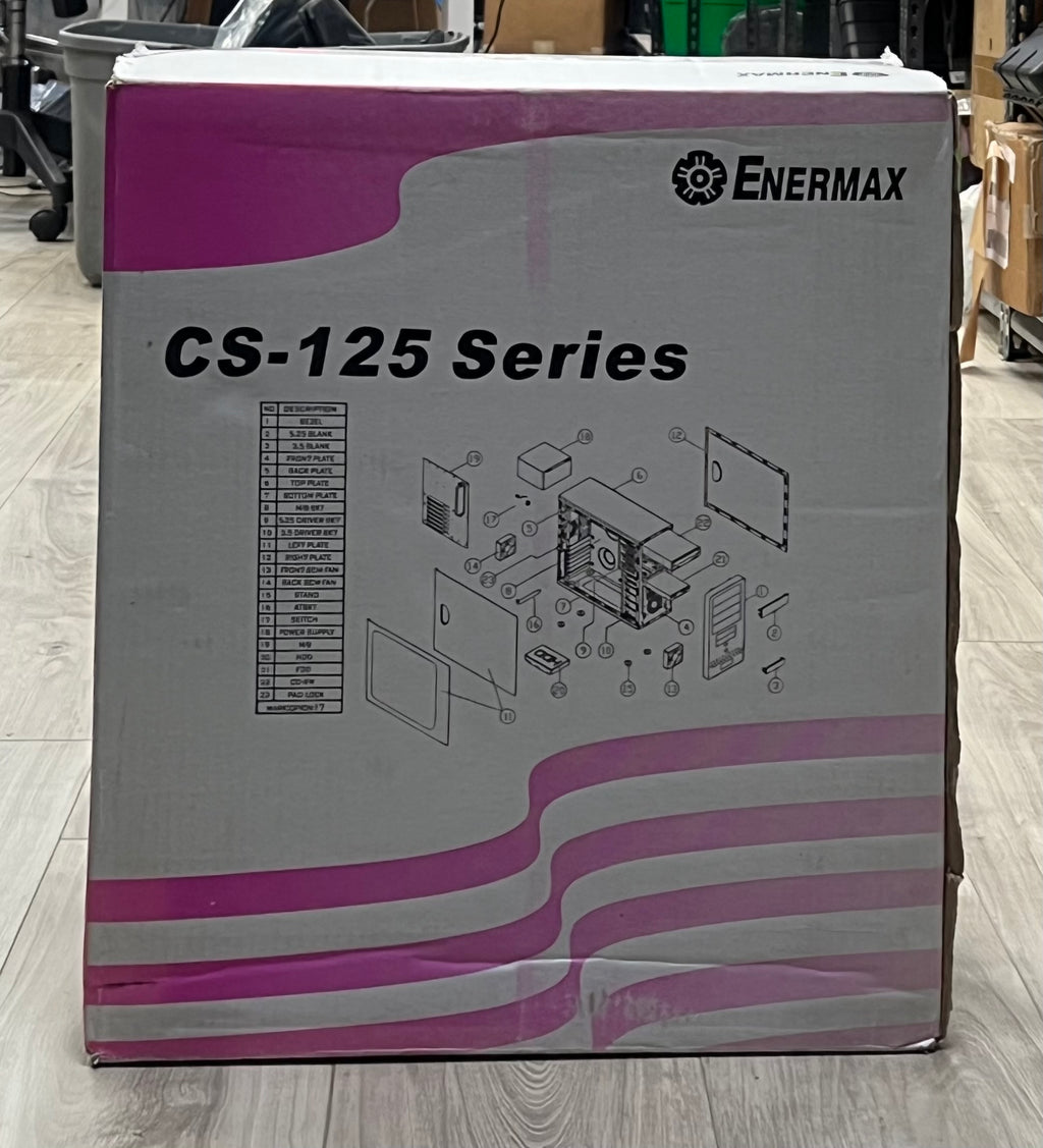 Enermax CS-1251-B Black - New in Box