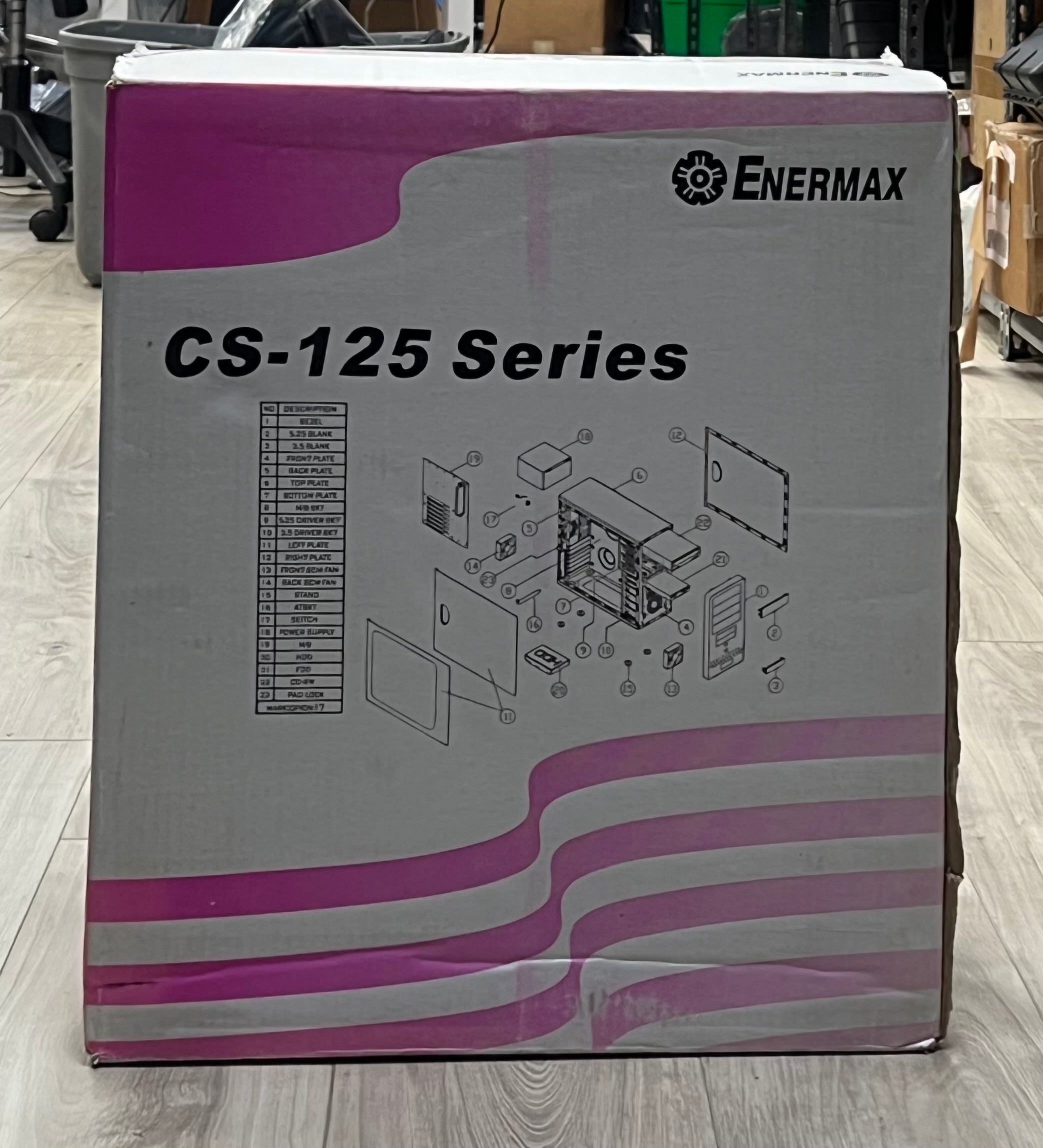 Enermax CS-1251-B Black - New in Box