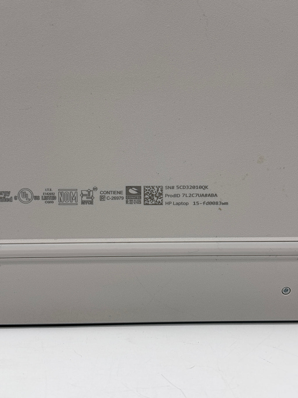 HP 15-fd0083wm N200 4GB RAM 128GB SSD