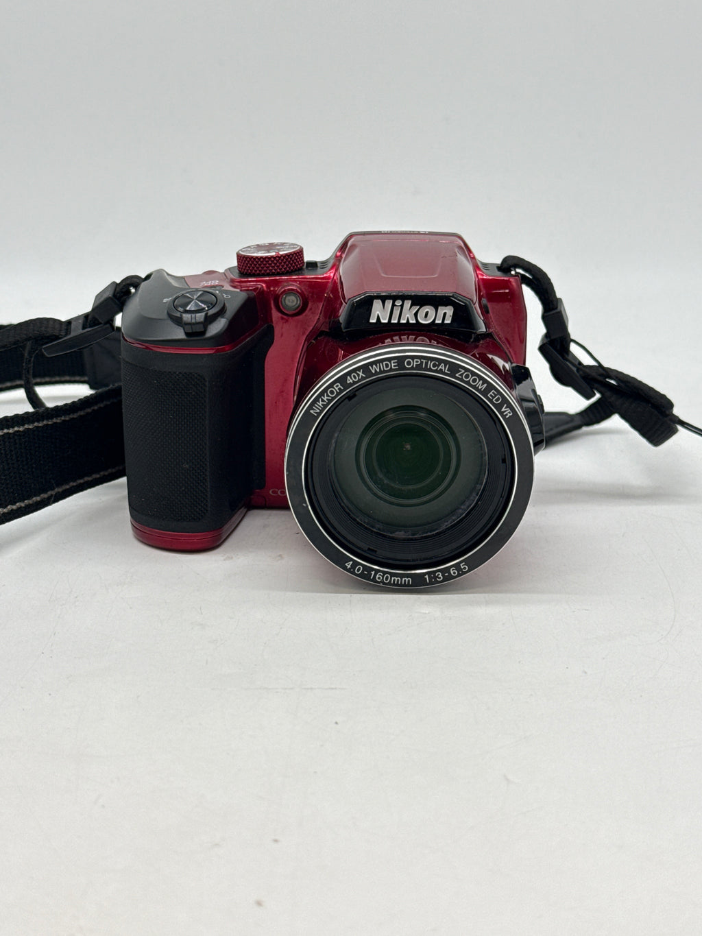 Nikon Coolpix B500 16MP 40x Zoom Digital Camera Red - For Parts Read