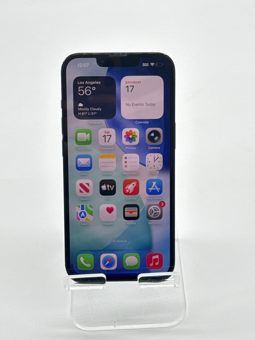 Apple iPhone 14 Midnight Unlocked 128GB - Visible scratches