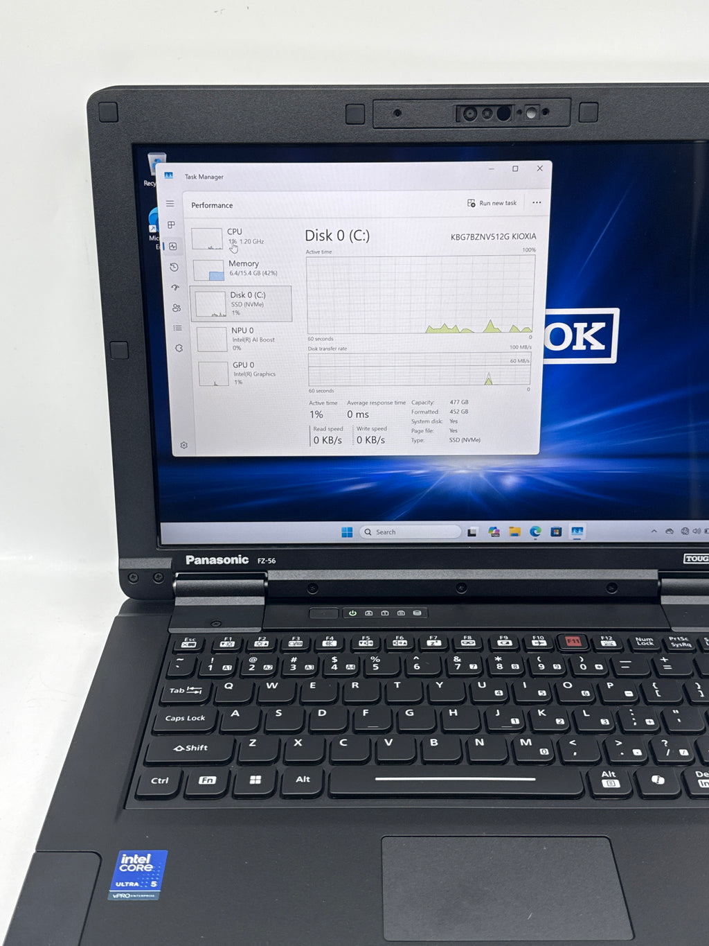 Panasonic Toughbook FZ-56BZ00UBM Ultra 5 235H vPro 16GB 512GB - Open Box