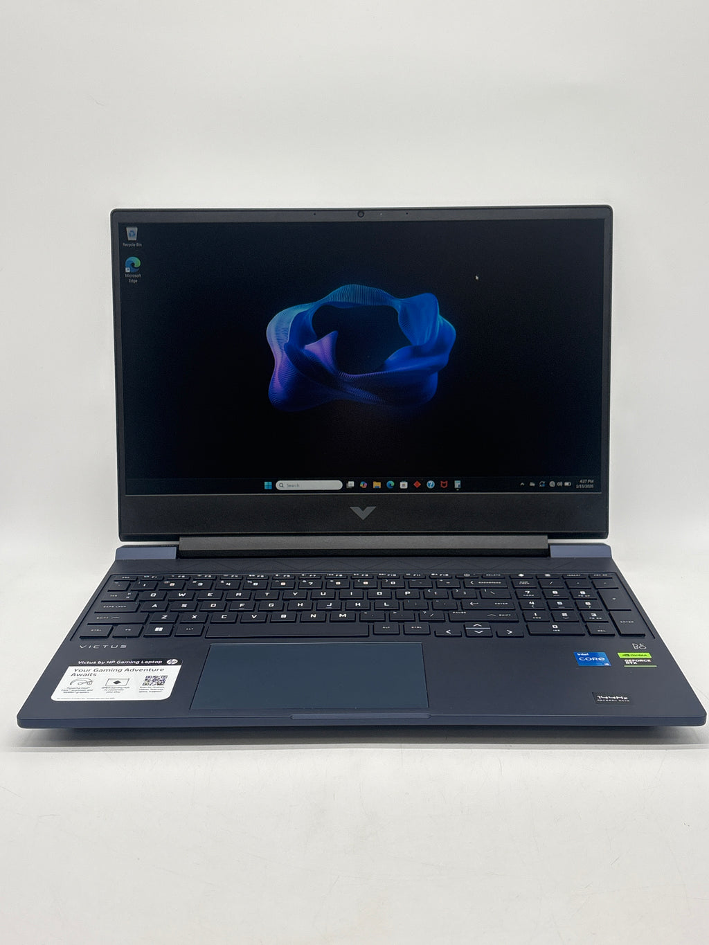 HP Victus 15-fa0033dx 15.6" i5 12th Gen 8GB RAM 512GB RTX 3050 Blue