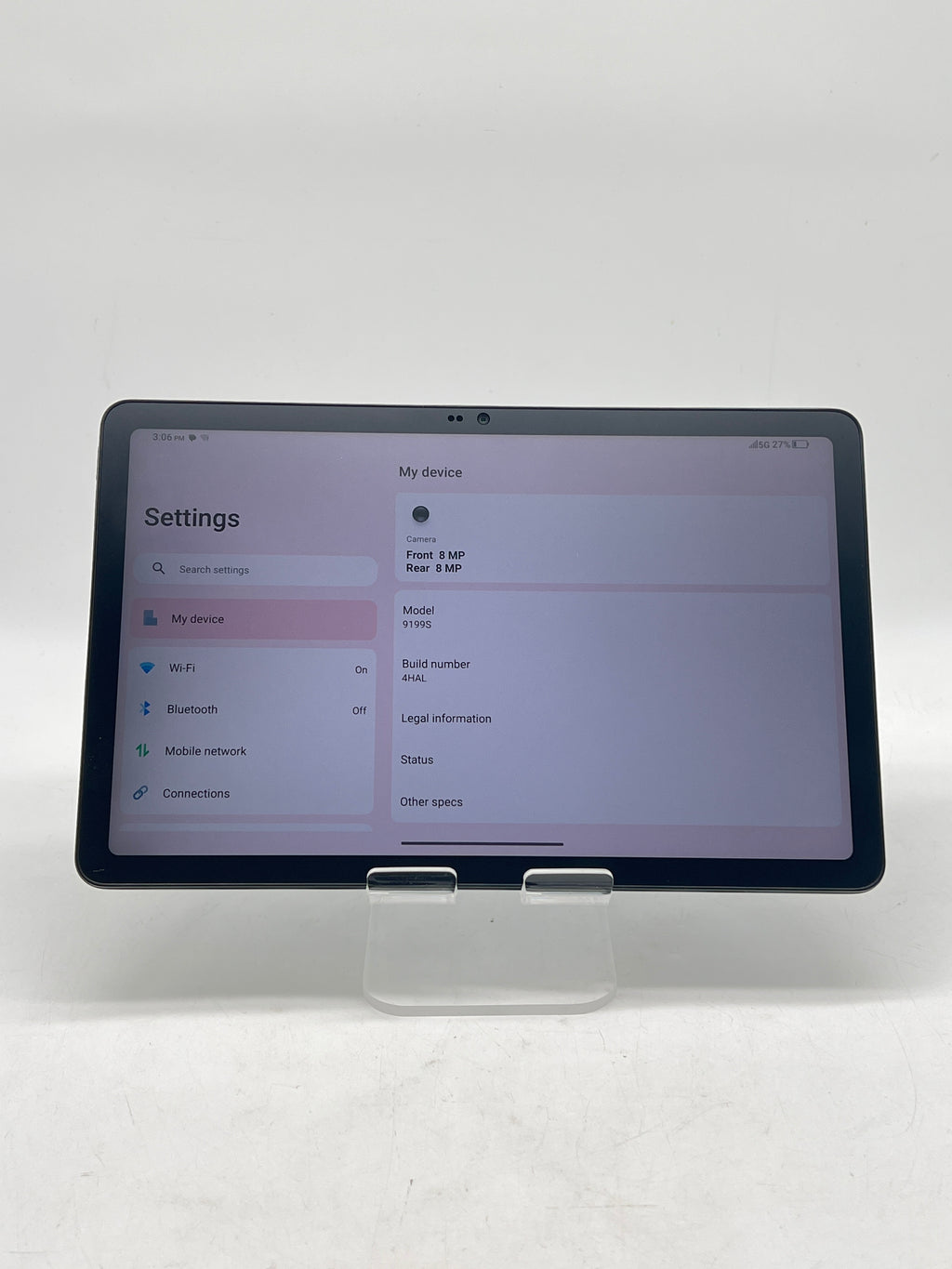 TCL Tab10 NXTPAPER 5G Tablet Black - Used