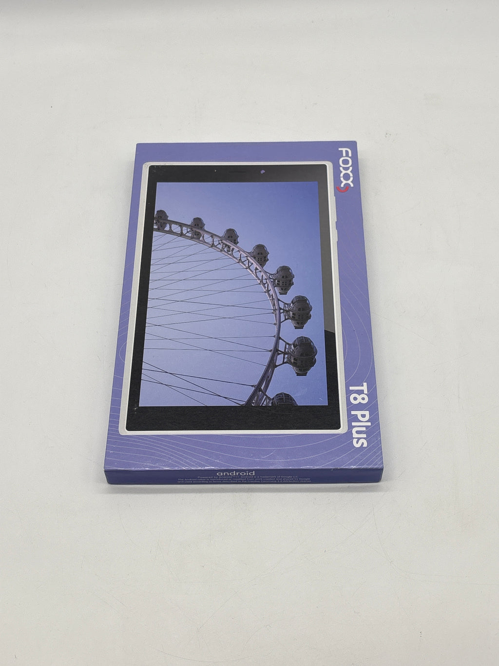 Foxx T8 Plus Tablet 3GB RAM 32GB SSD White Wi-Fi and 4G With Box