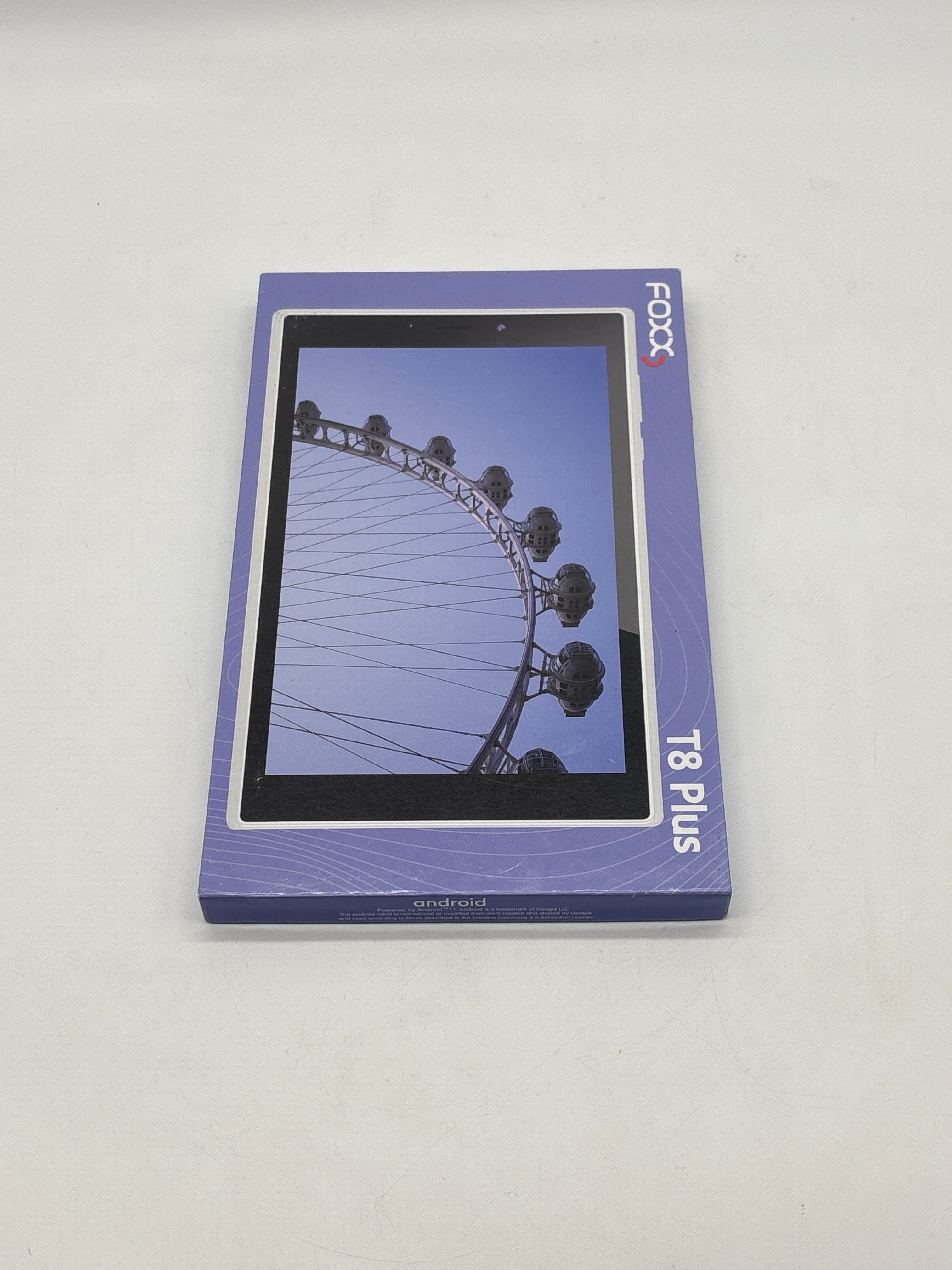 Foxx T8 Plus Tablet 3GB RAM 32GB SSD White Wi-Fi and 4G With Box